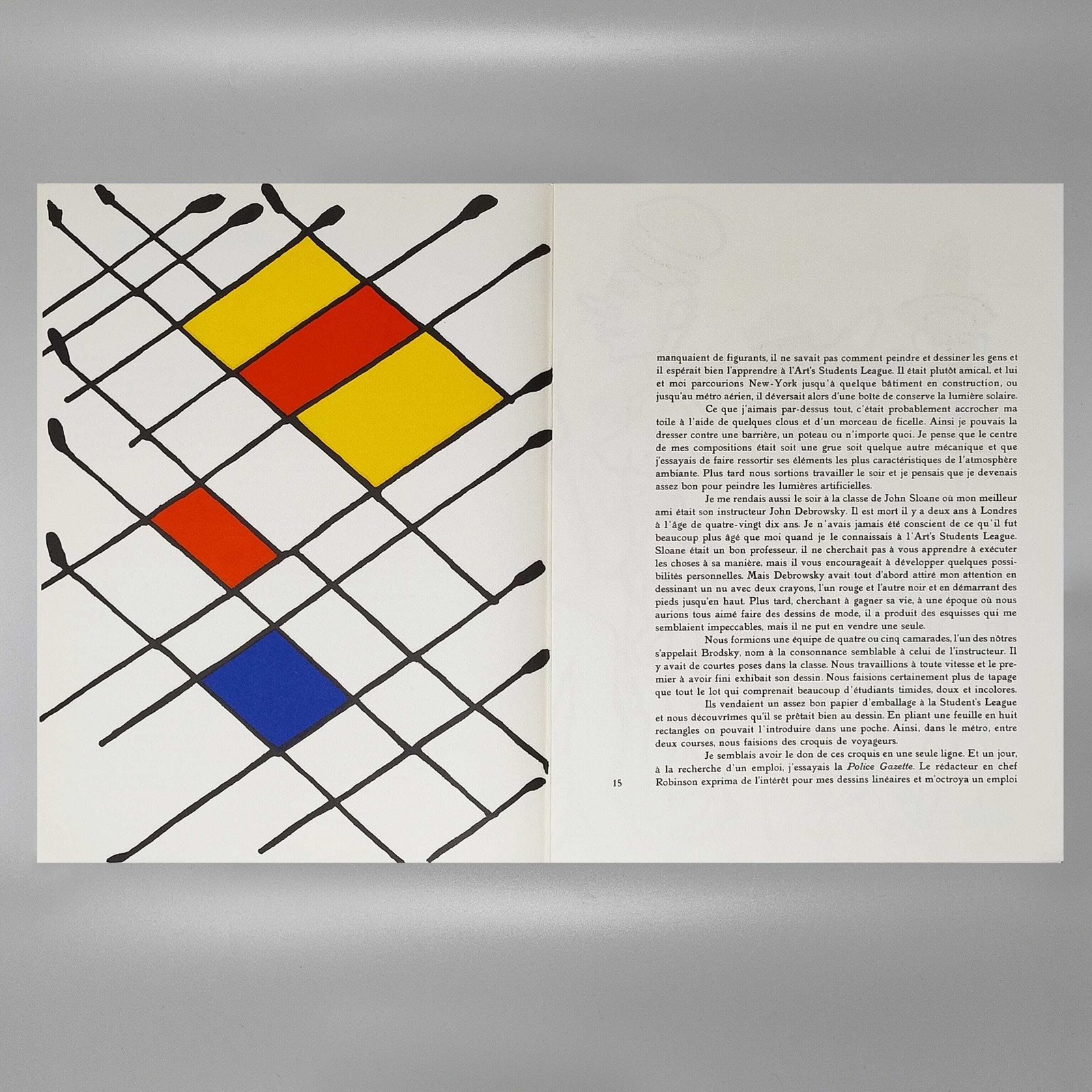 photo for sale Alexander Calder "Derriere Le Miroir" N. 156 With Seven Lithographs By Maeght Editeur.