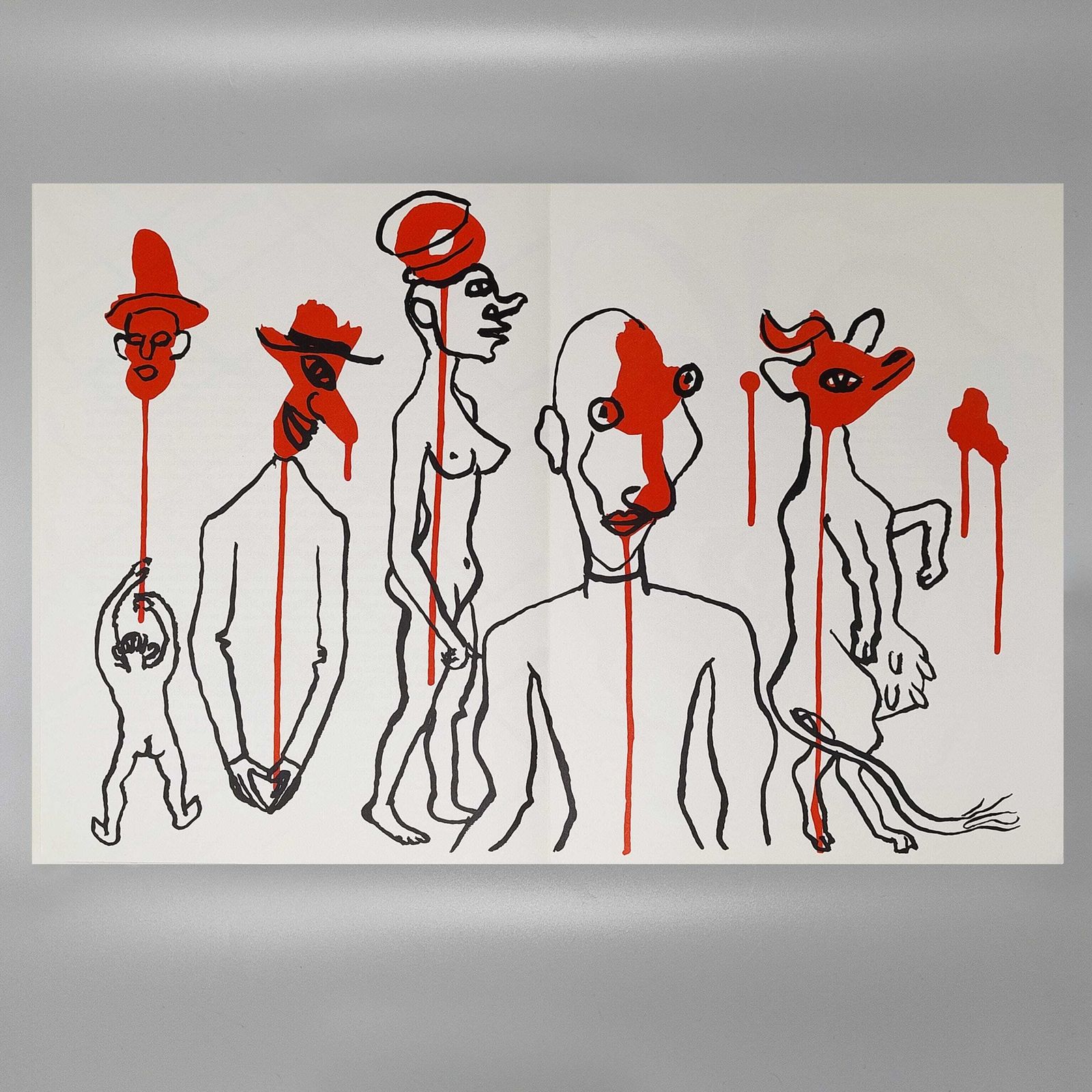 Art Alexander Calder "Derriere Le Miroir" N. 156 With Seven Lithographs By Maeght Editeur. photo