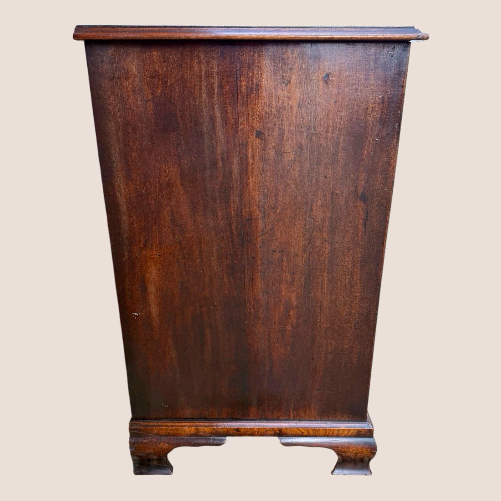 photo furniture Antique George III 1790 Mahogany & Brass Chest Of 5 Drawers By J Moorcroft
