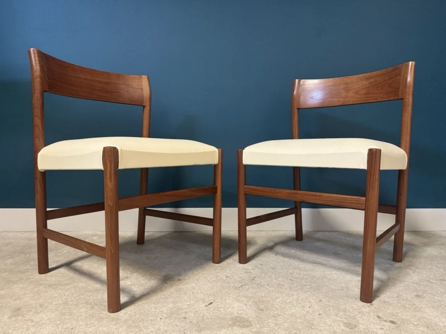 Furniture “Model 9” Dining Chairs Designed By Arne Halvorsen For L.Jacobsen Mobelsnekkeri photo