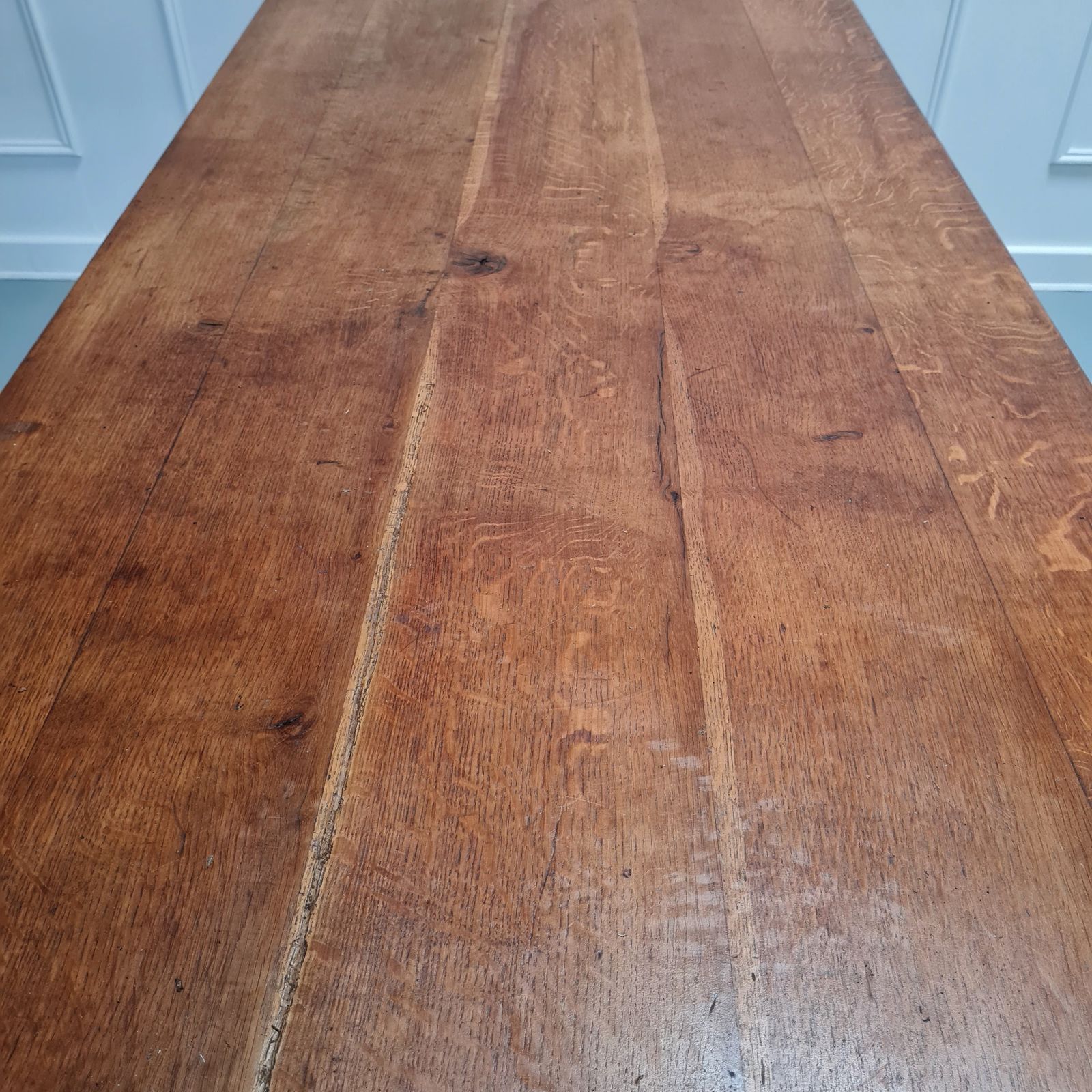 Huge Oak Monastery Dining Table C1880 Free Delivery Eng/Wales photo vinterior