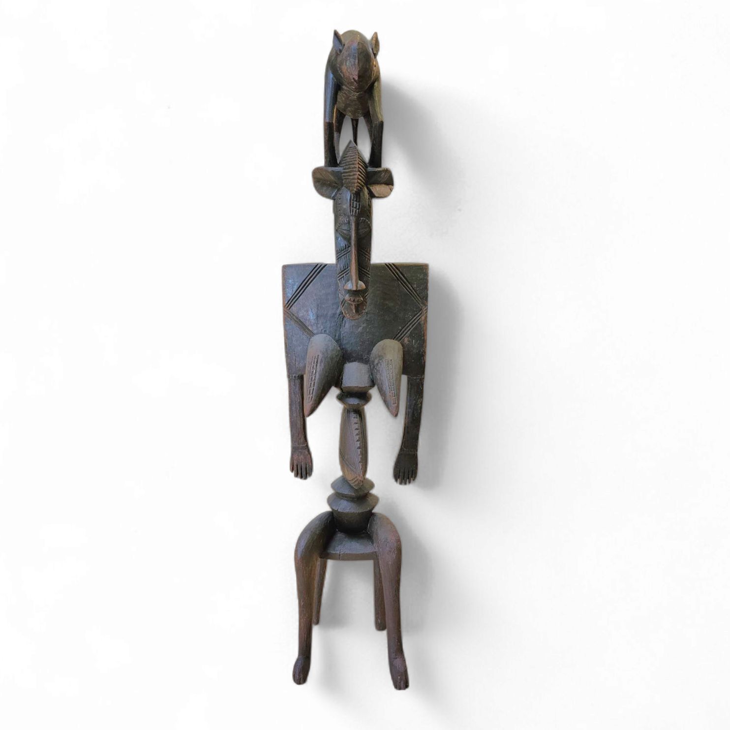 photo for sale Wooden / Dogon / African Figure Sculpture / 1960s