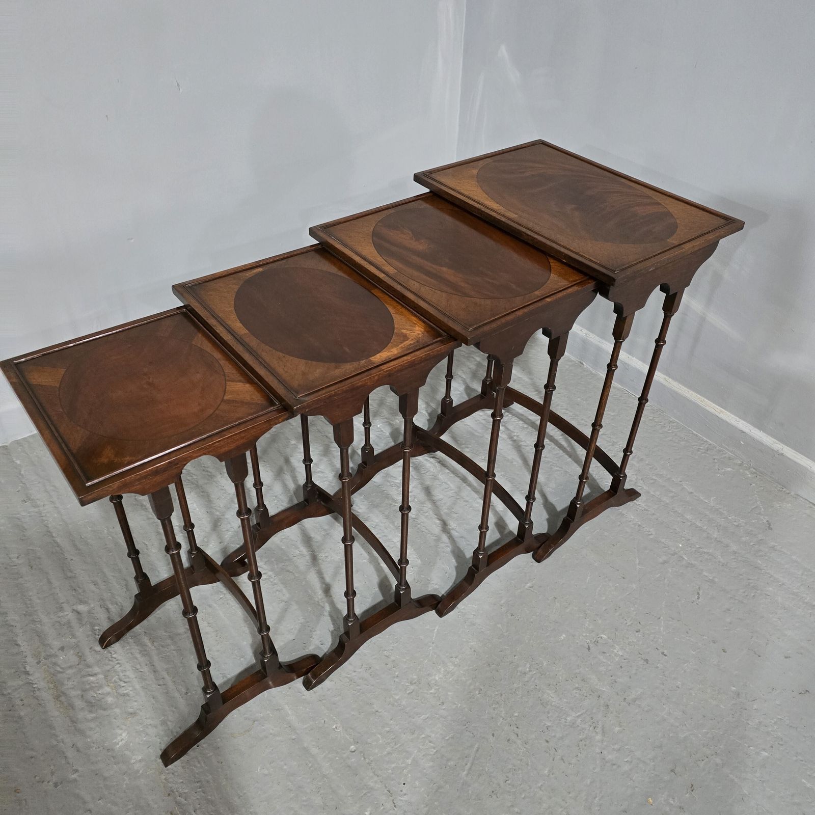 Mahogany Quartetto Nest Of Tables