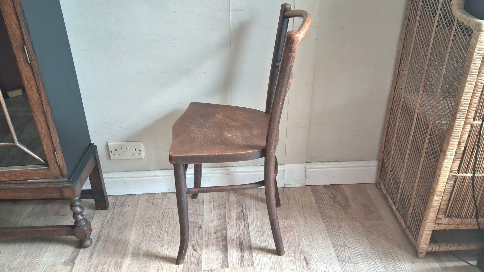 Beautiful Mundus J&J Kohn 1930's Vintage Bedroom , Hall ,Landing Chair photo vintage