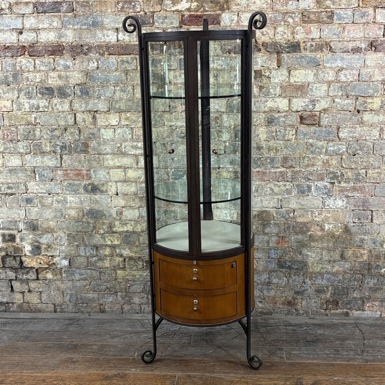 Art Deco Inspired Shop Display Cabinet