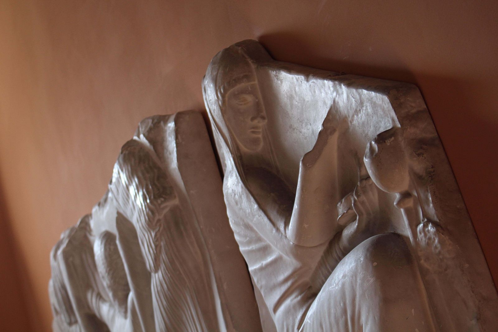 Early 20th C To Scale Plaster Cast Of The Ludovisi Throne Grand Tour E.P Warren photo 6630.0