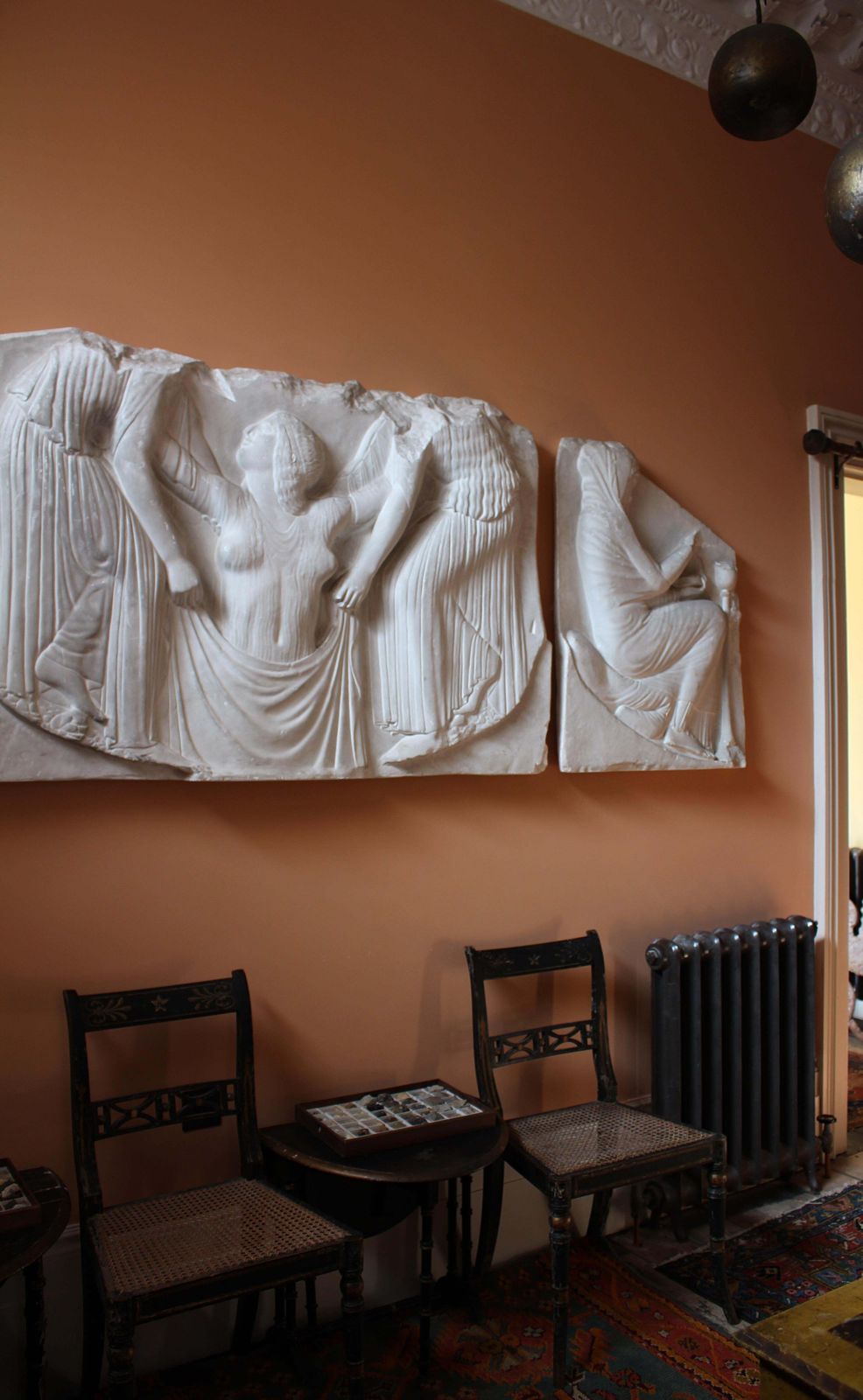 Early 20th C To Scale Plaster Cast Of The Ludovisi Throne Grand Tour E.P Warren photo buy