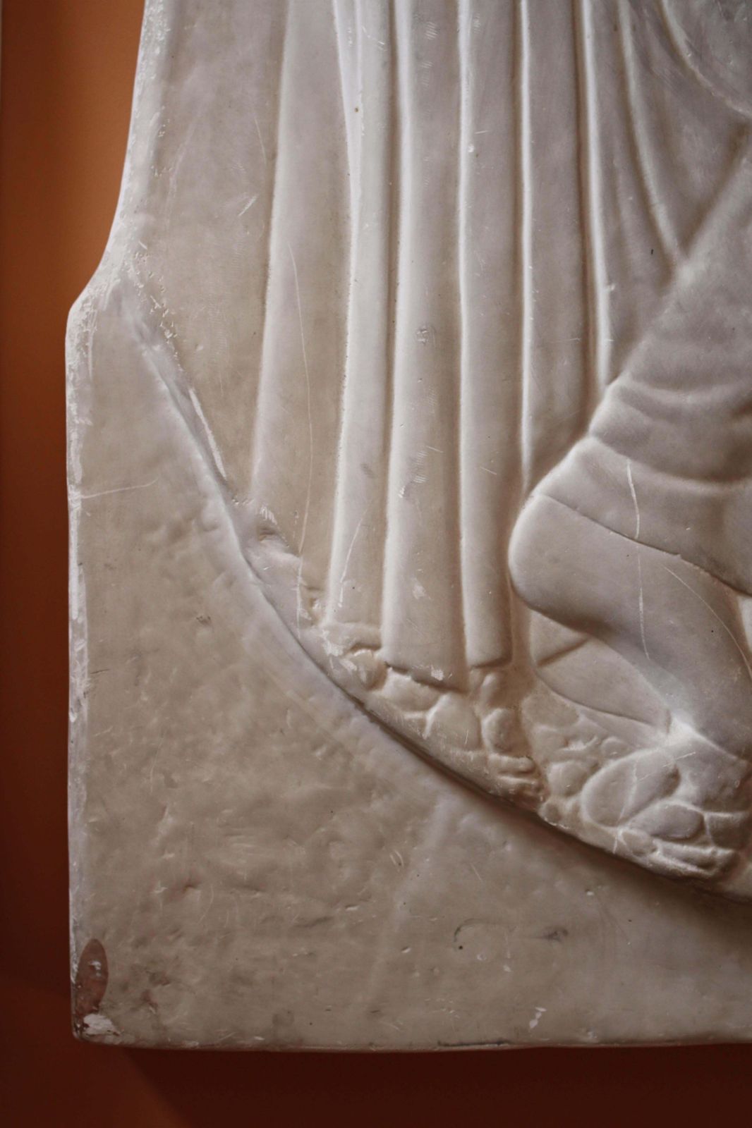 photo for sale Early 20th C To Scale Plaster Cast Of The Ludovisi Throne Grand Tour E.P Warren