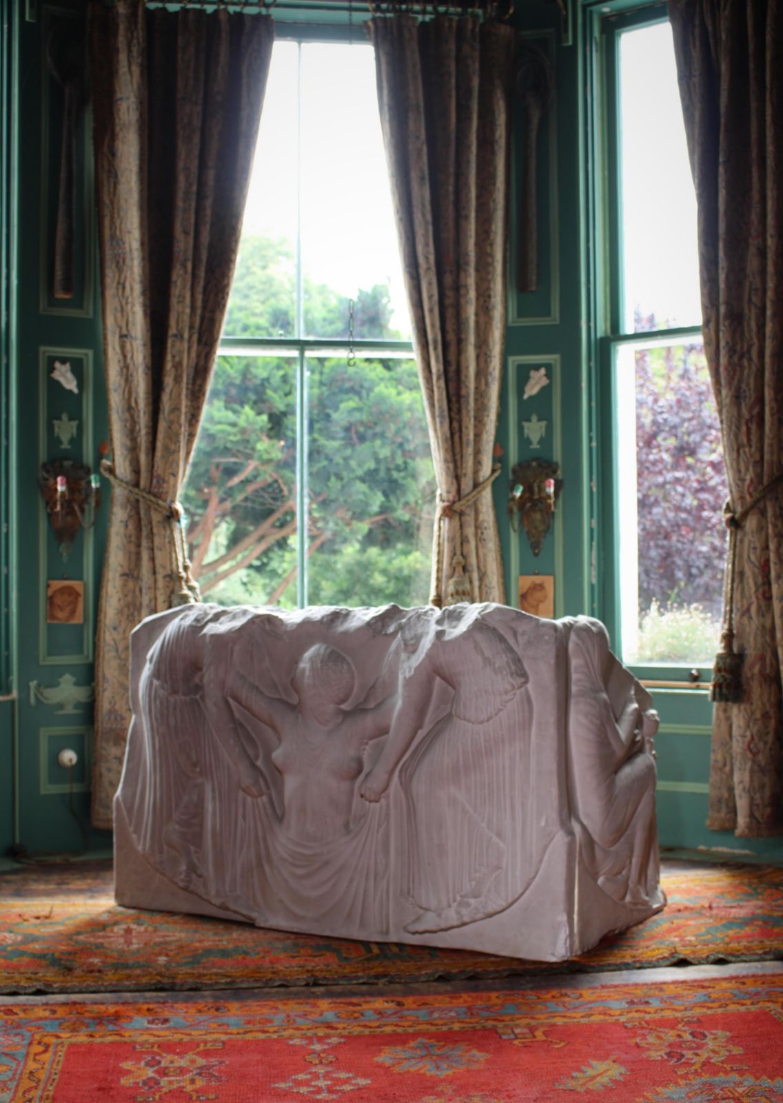 photo buy Early 20th C To Scale Plaster Cast Of The Ludovisi Throne Grand Tour E.P Warren