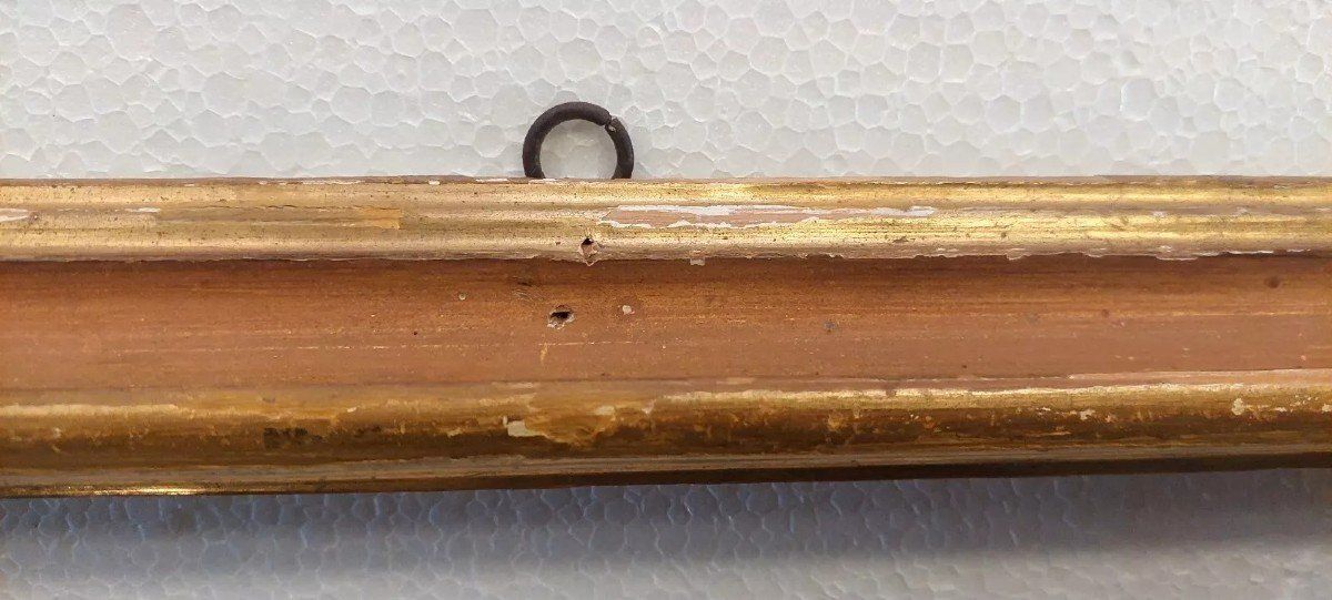 Antique Italian Gilded And Lacquered Frame From The 18th Century photo 270.0