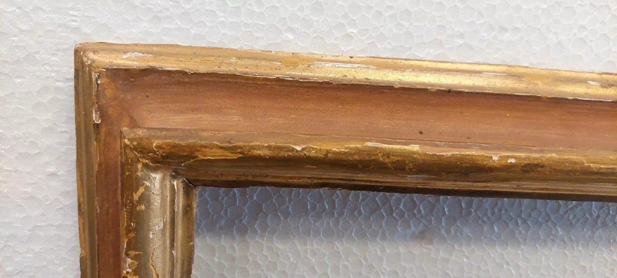 Antique Italian Gilded And Lacquered Frame From The 18th Century photo buy