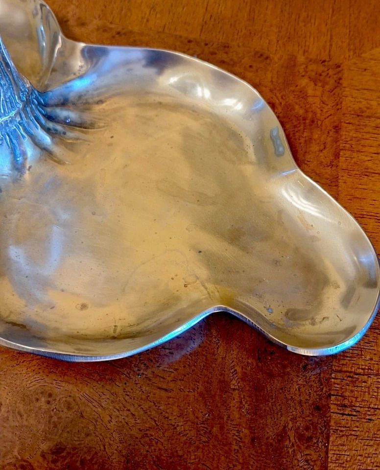 Art Nouveau Jugendstil Sweetmeat Stand Dish Woman Maiden Albert Mayer photo Home Decor