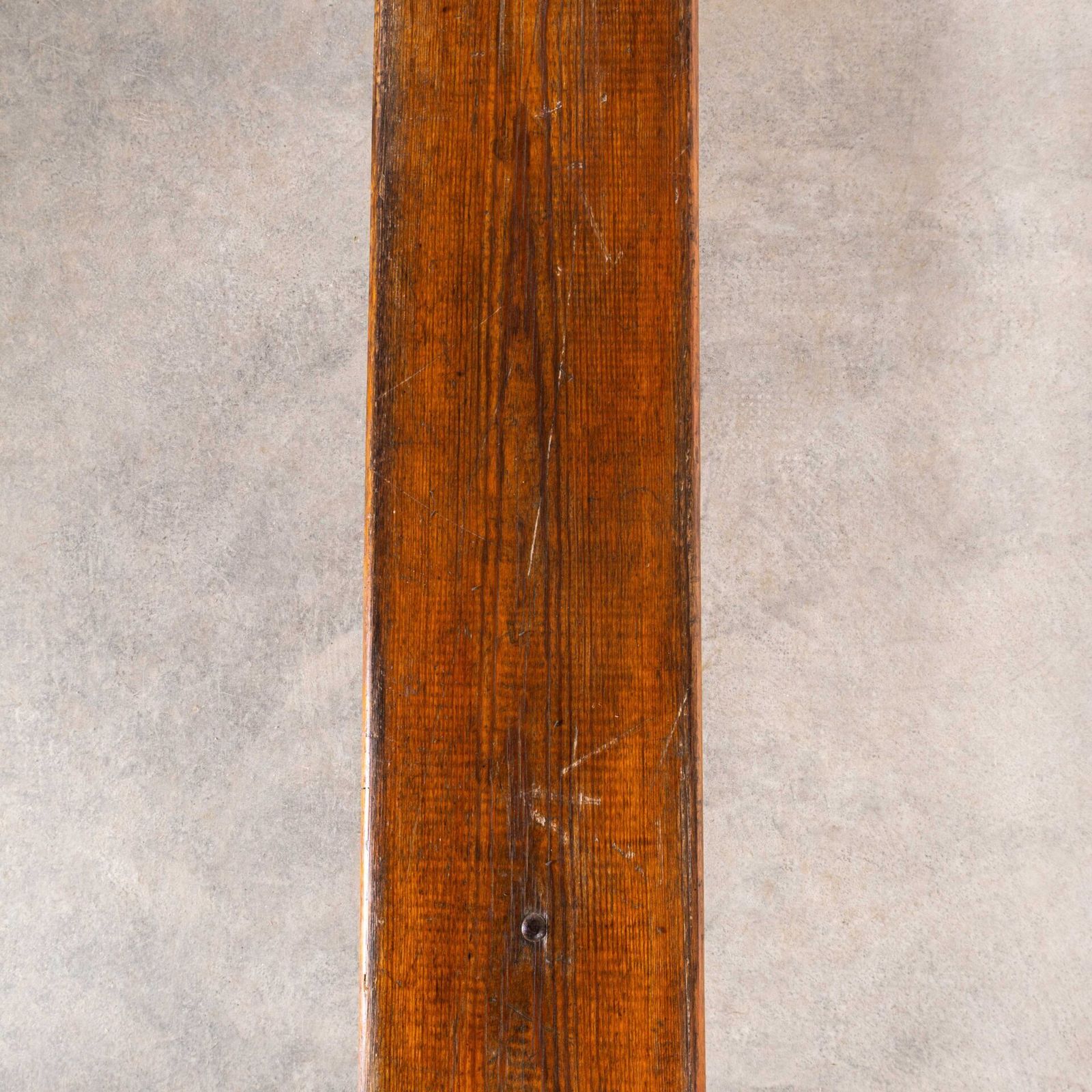 1950’s French Gymnasium Pitch Pine Benches photo furniture