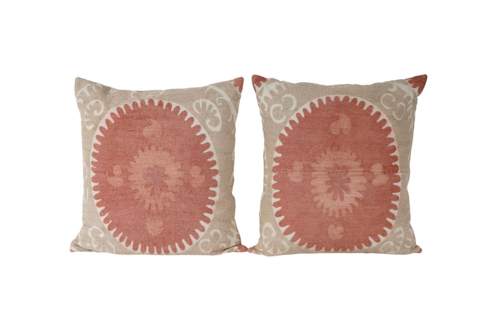 Striped Hemp Bedding Kilim Pillowcase Throw Rug Pillow, Set Of Two Organic Wool Kelim Design Cushion