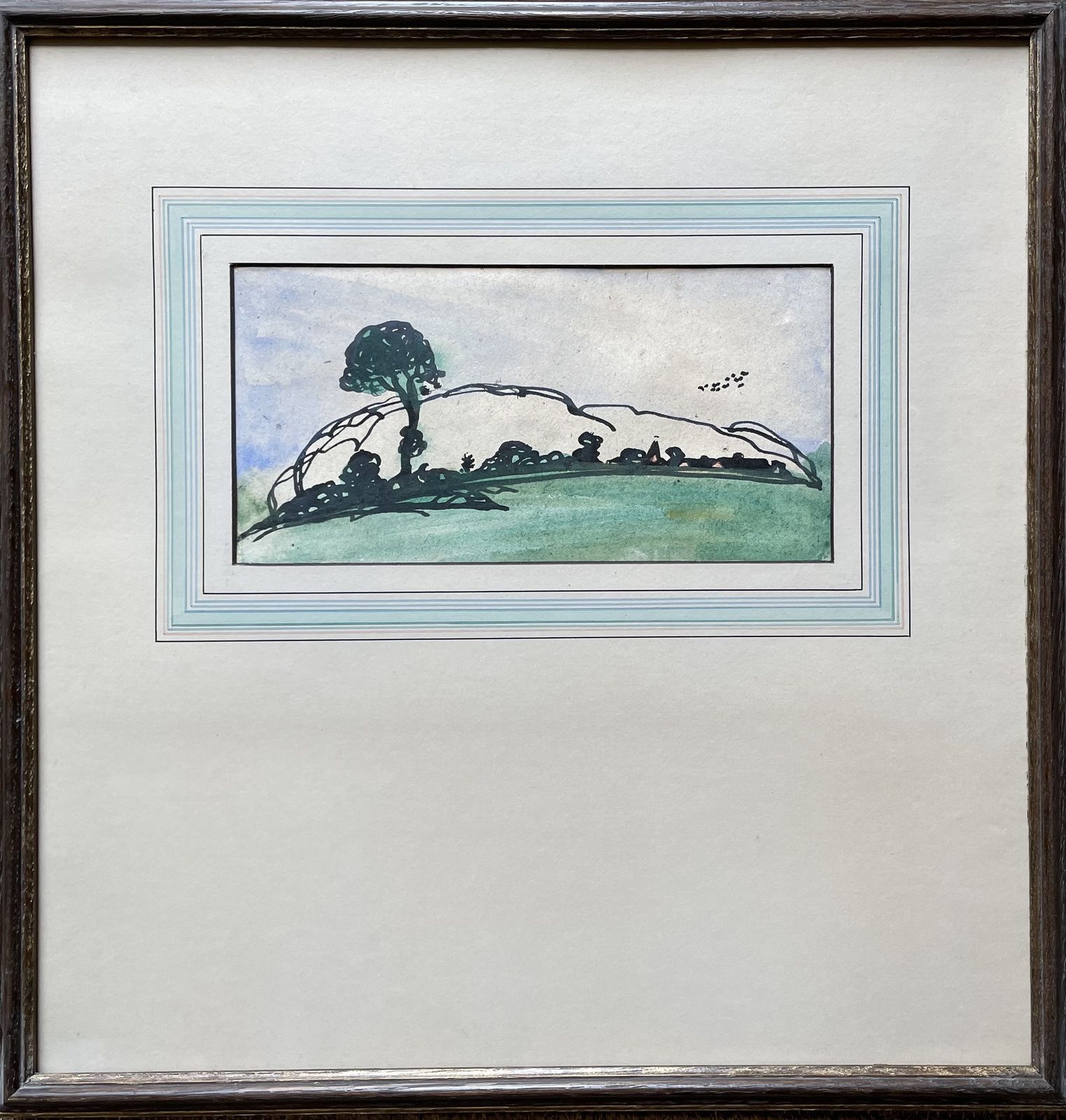 Claud Lovat Fraser   Homing Rooks   Original 1913 Illustration For The Splendid Wayfaring photo for sale