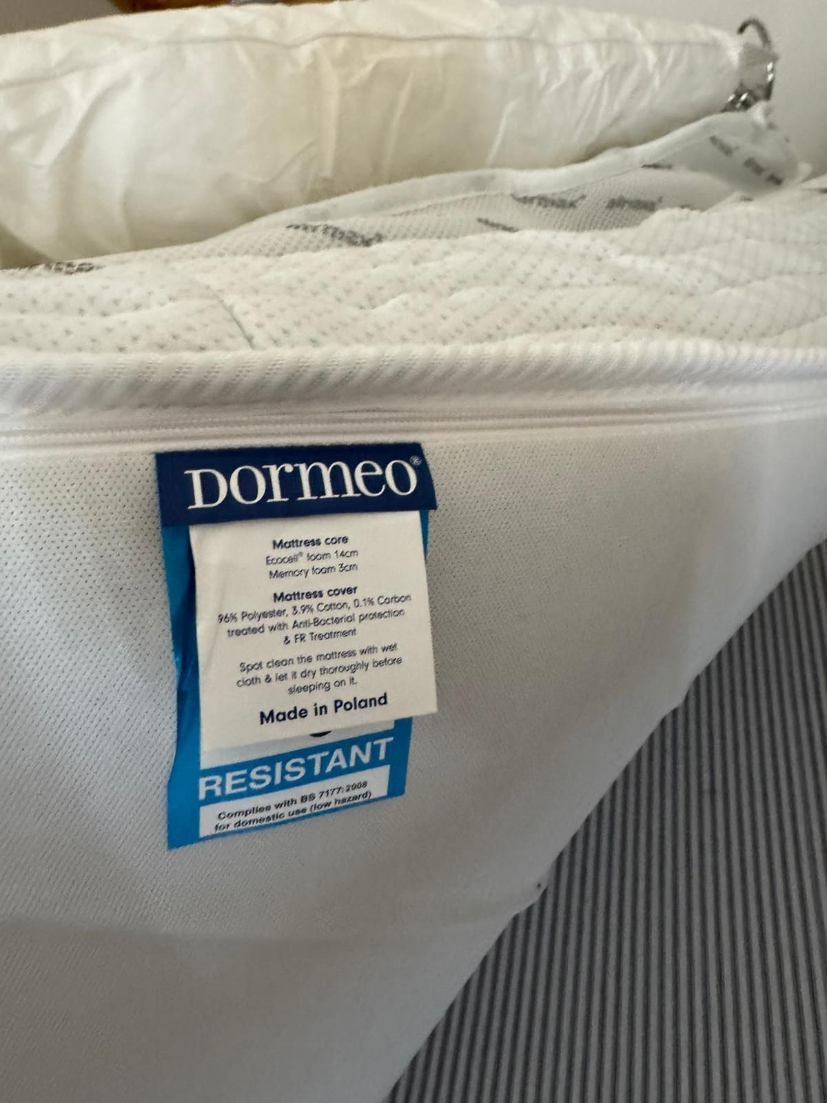 White Louis Rattan French Bed King Size New Never Used photo for sale