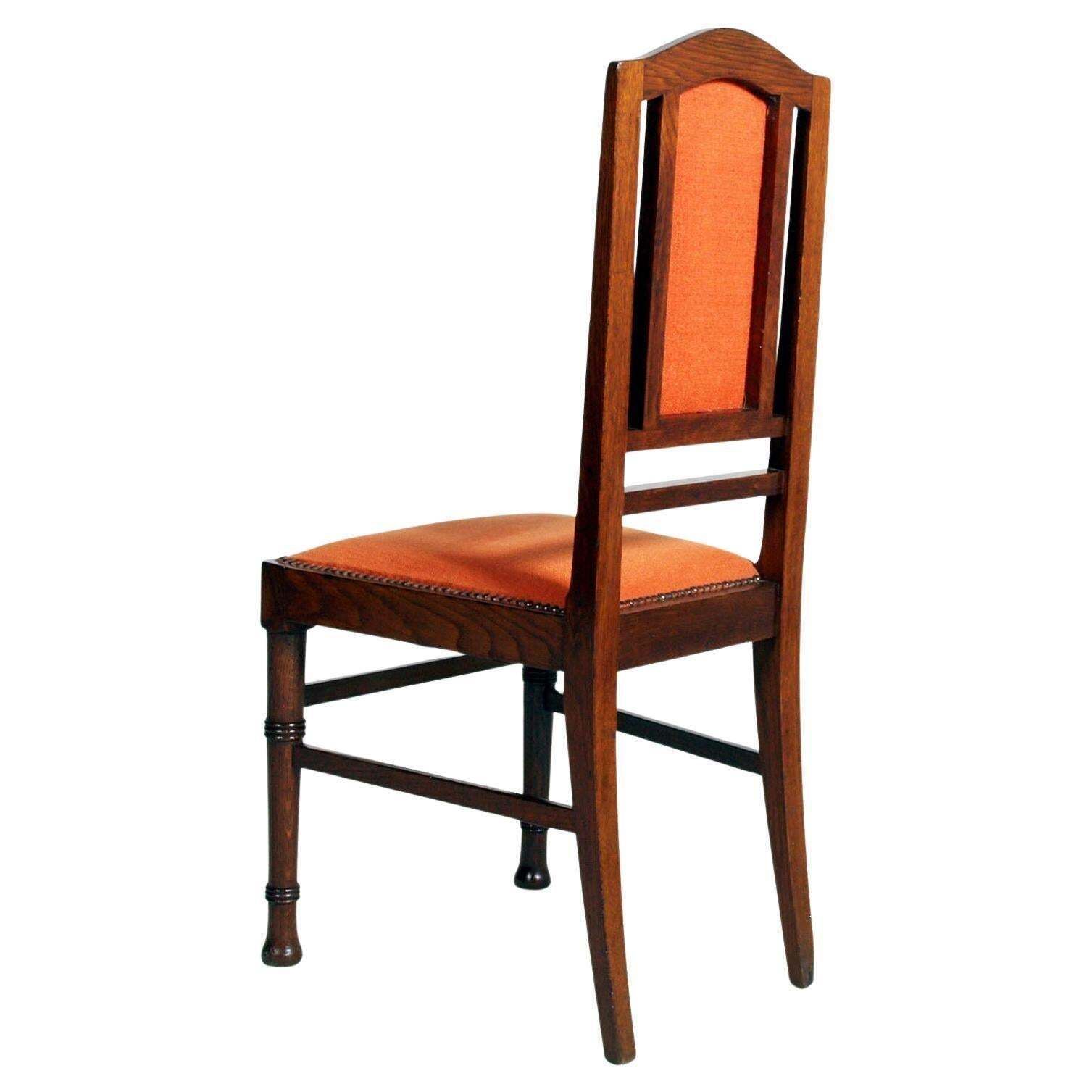 Set Of Three Italian Art Deco Walnut Chairs   Desk Or Vanity Seating, Circa 1930 photo buy