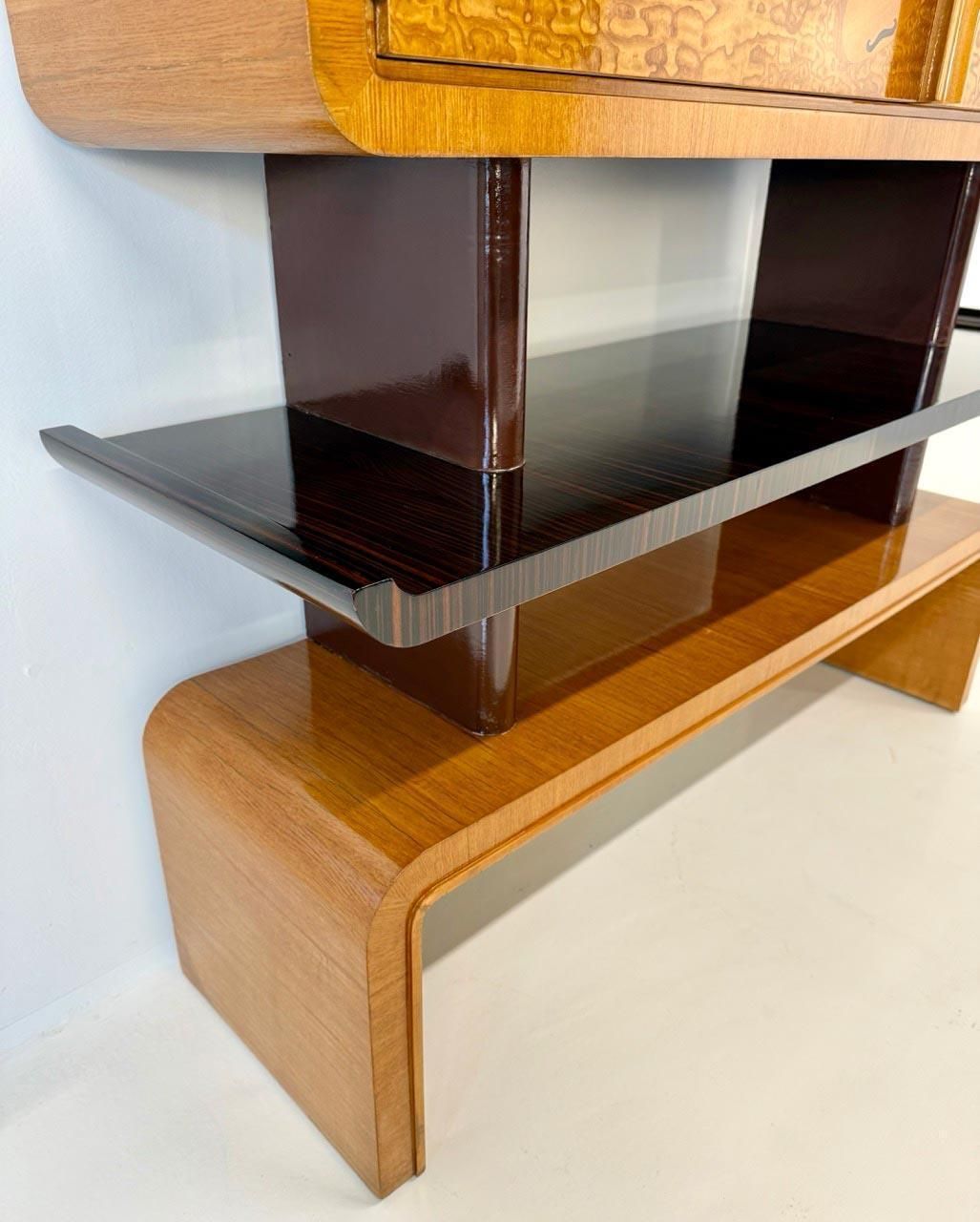 44105.0 Rare Cassi Ramelli Bar Cabinet, Published In Archivio Anzani, 1936 photo