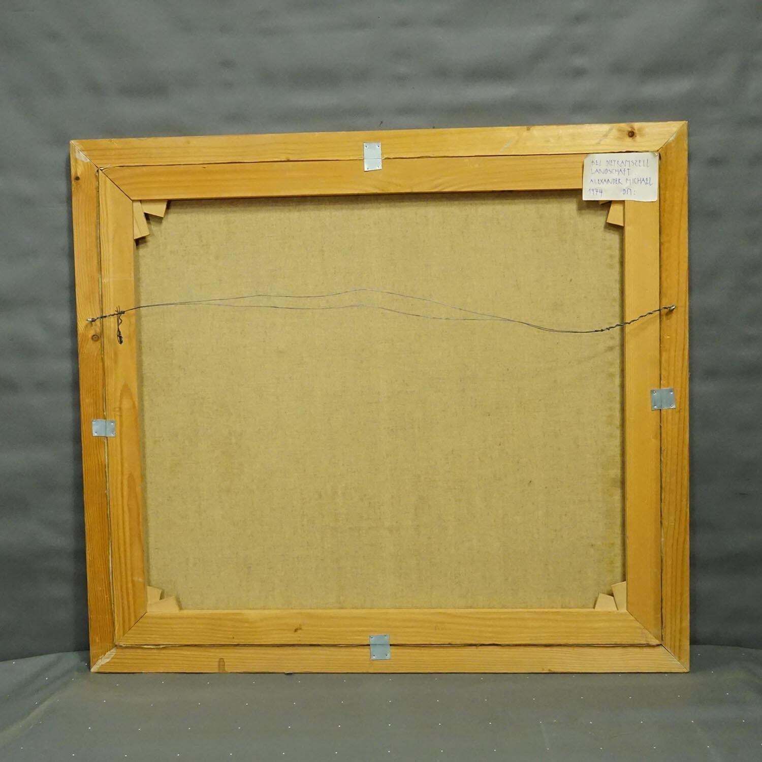 Alexander Michael – Olieverfschilderij, Landschap Bij Dietramszell, 1974 photo vinterior