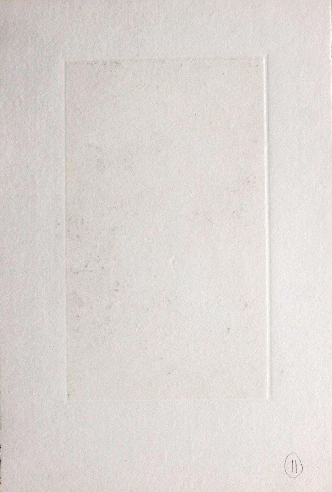 Podolczak Igorkiss, Paper/Etching, 15.5x9 Cm, 19861986 photo for sale