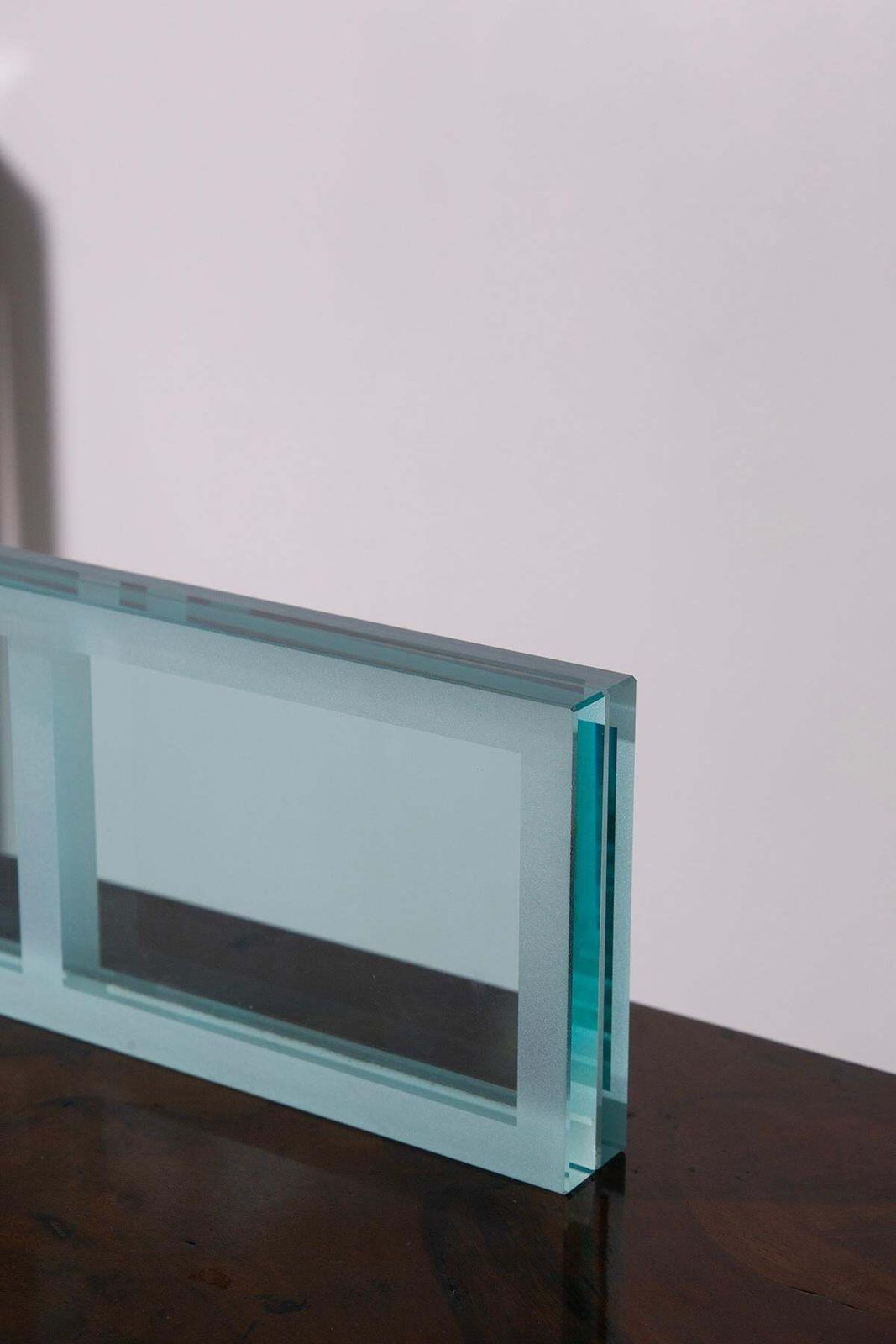 photo for sale Italian Crystal Photo Holder For Fontana Arte