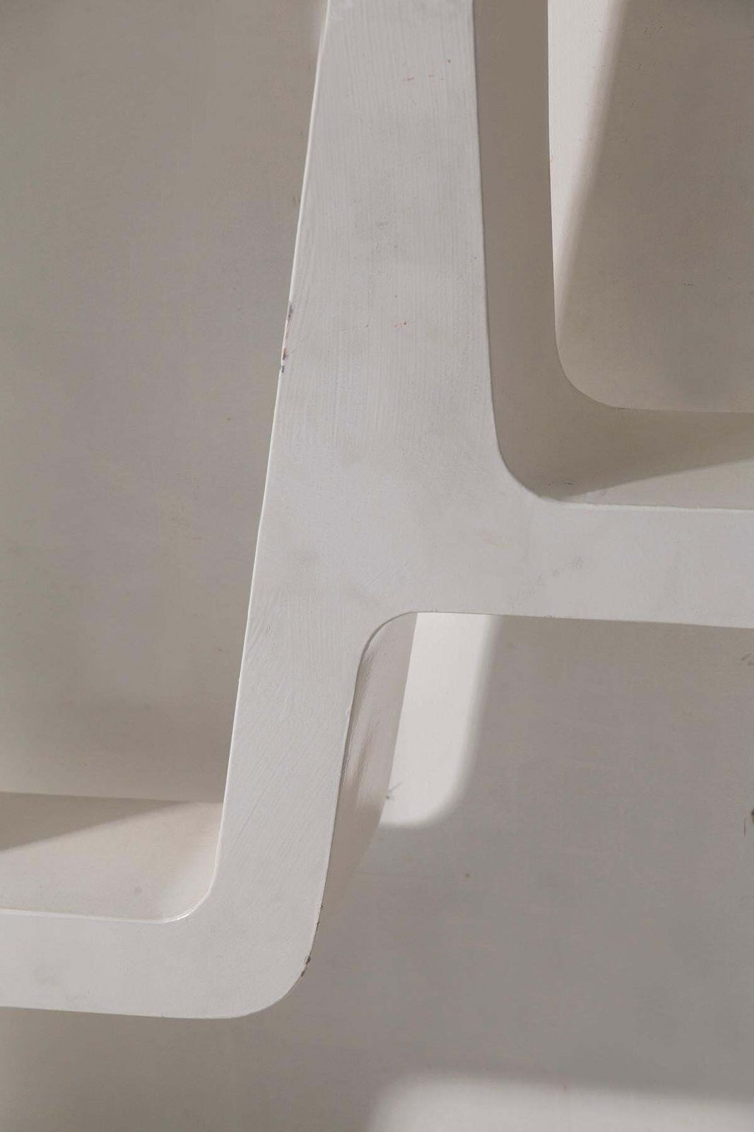 photo furniture Pair Of Italian Anthropomorphic Hanging Bookcases In The Style Of Gio Ponti