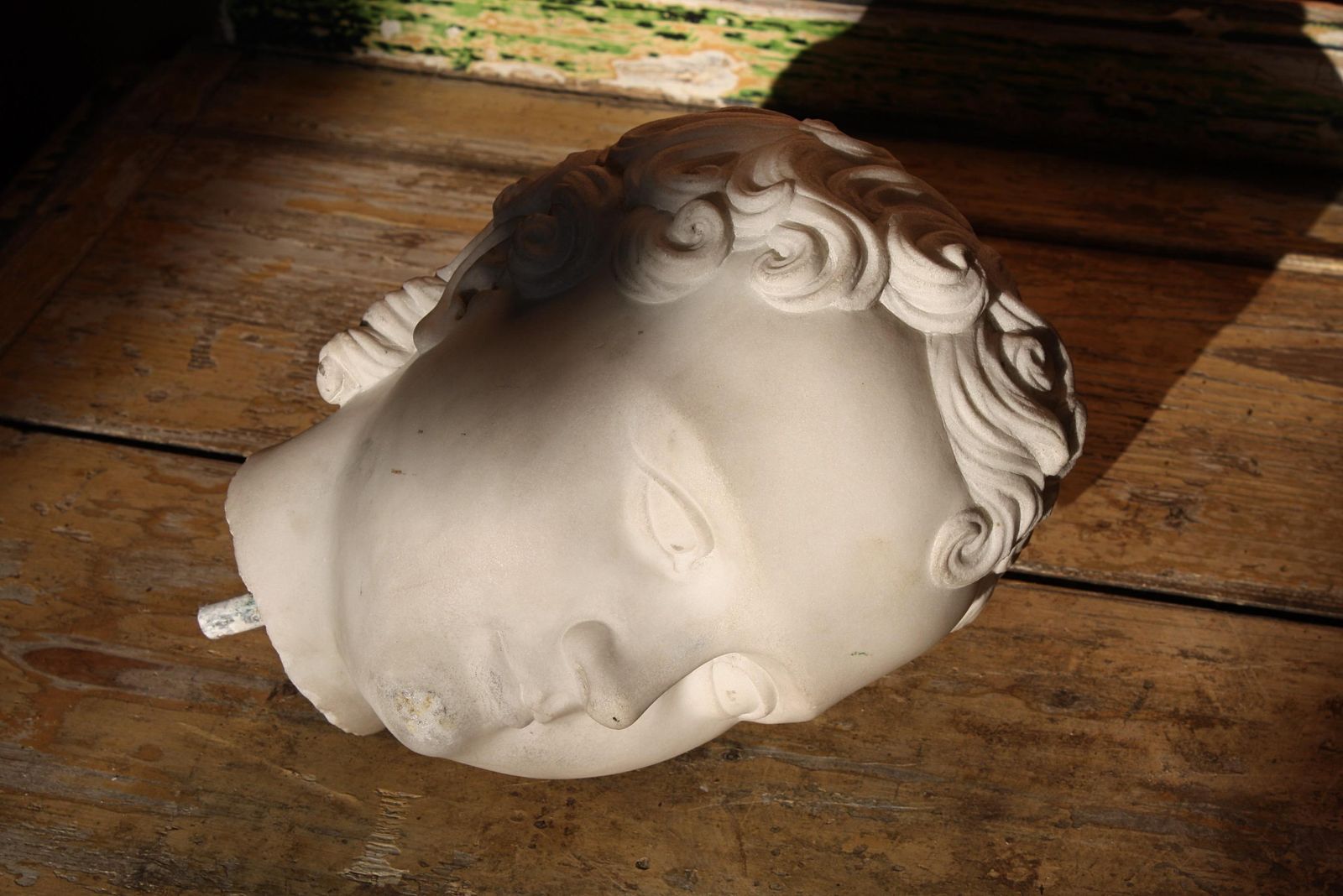 photo vintage Early 19th Century Sculptor Francesco Pozzi "Arpocrate"