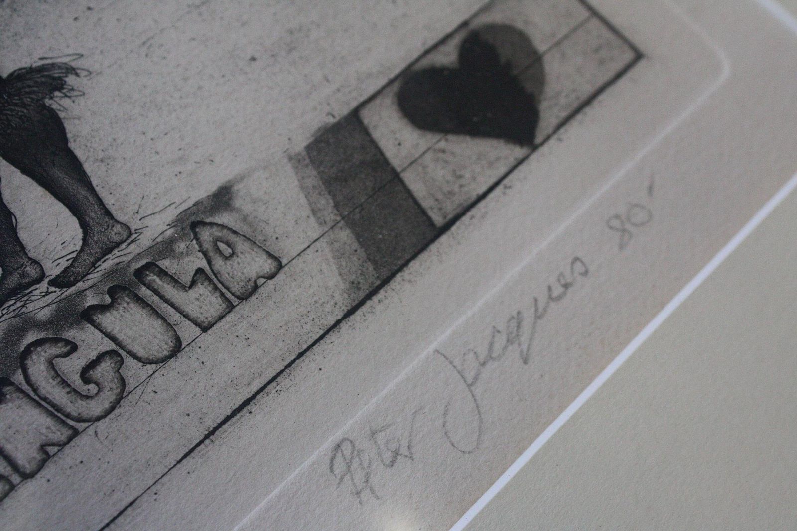 photo furniture Satirical Lithograph By Peter Jacques "Lobengula" London Artist Royal Academy