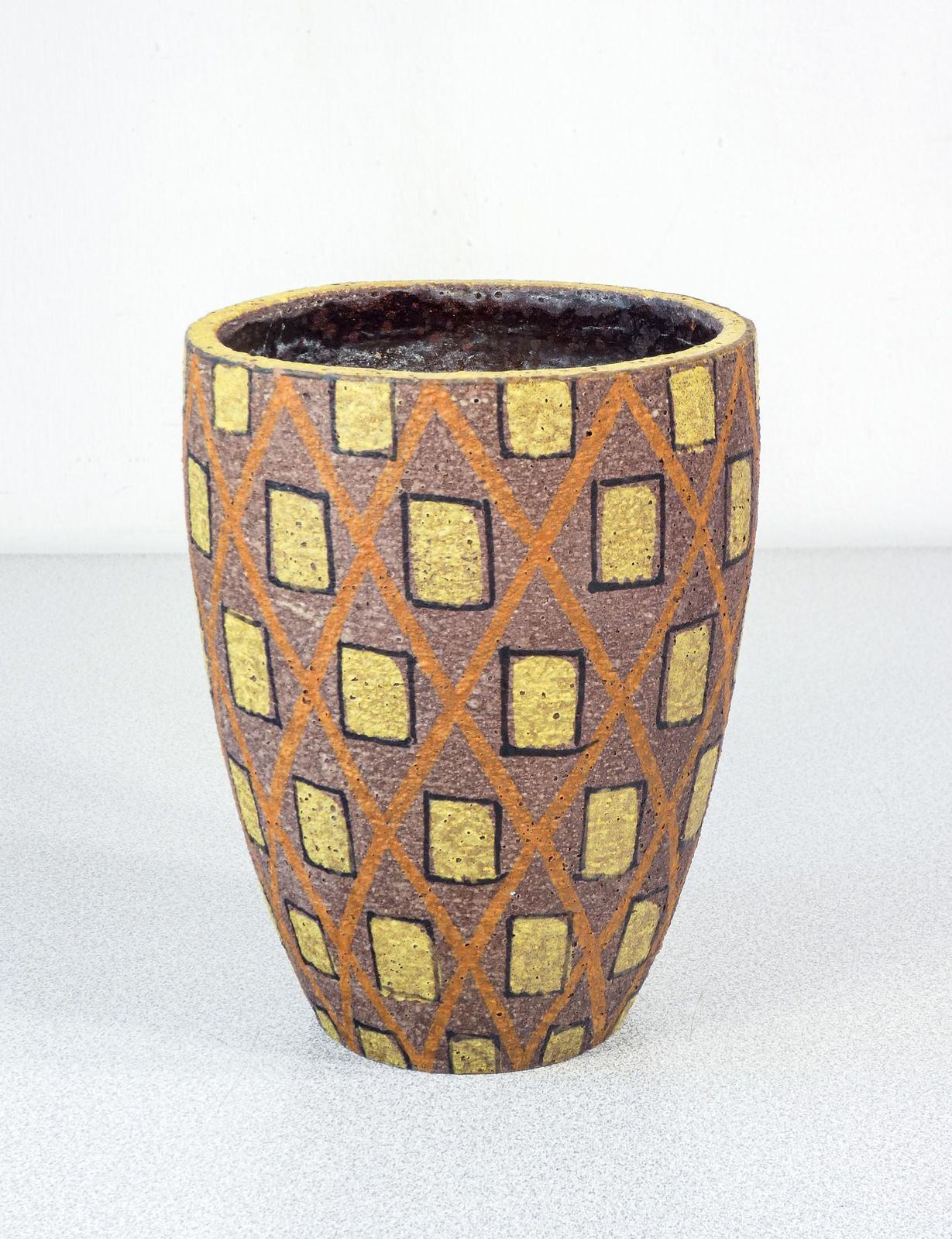 Ceramic Vase, Design By Aldo Londi For Bitossi. Italy, 1950s/60s photo for sale
