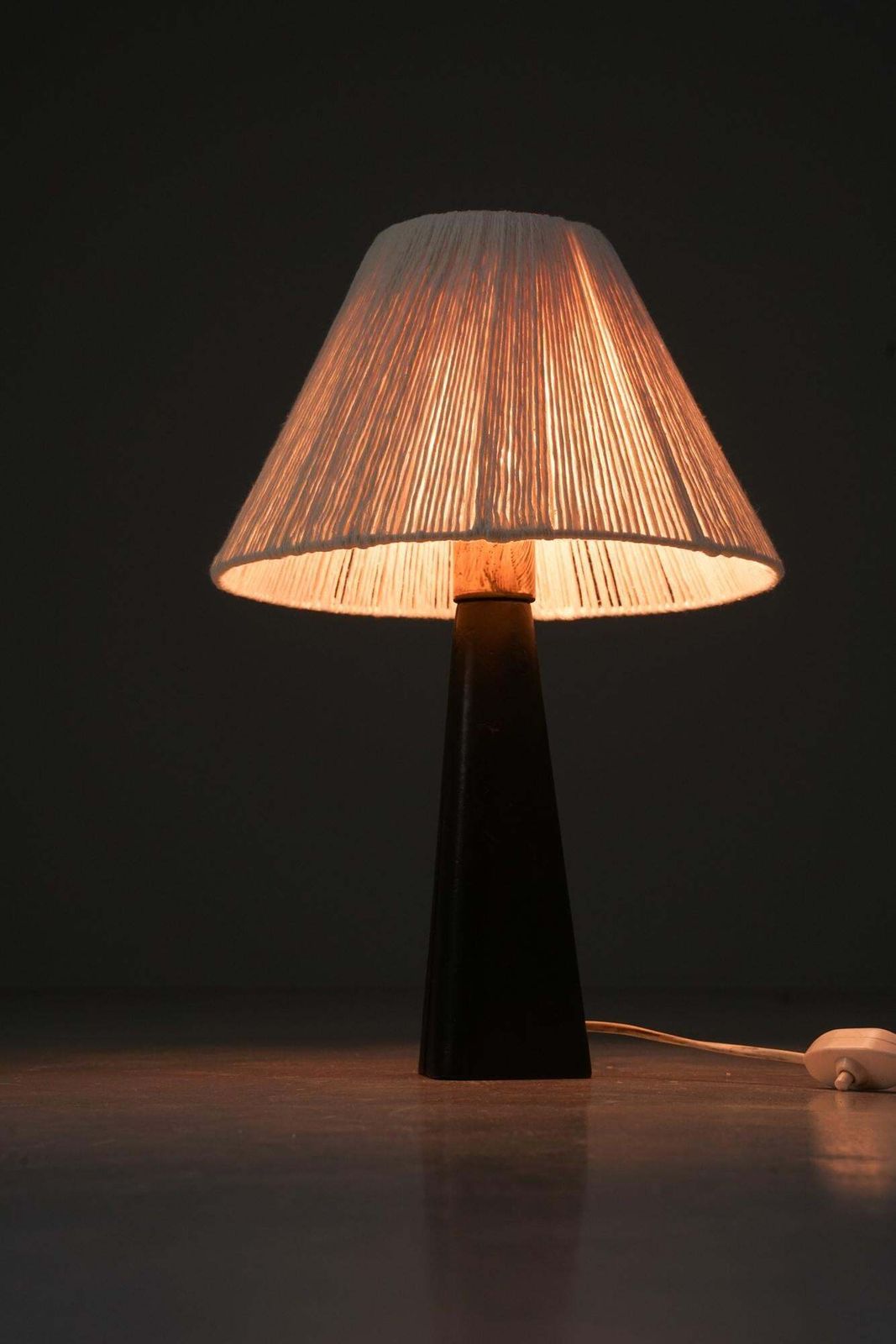 Pair Of Table Lamps, Lisa Johansson Pape, Orno Oy, 1950s photo vintage
