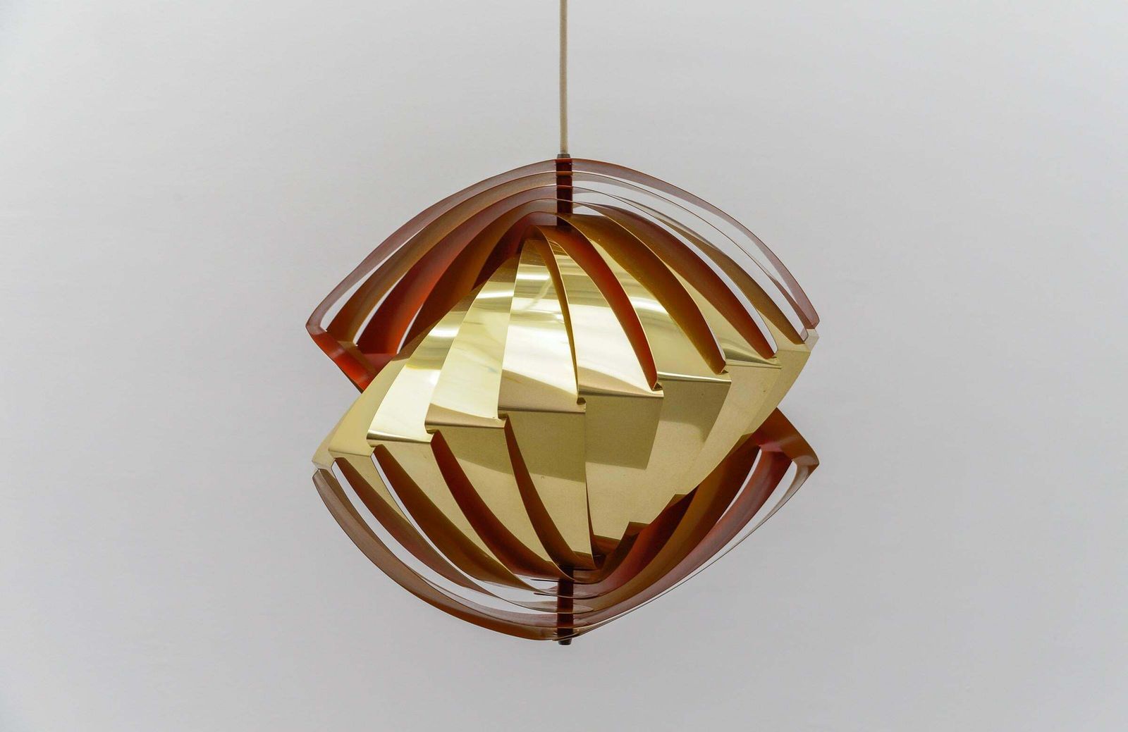 Danish Conch Pendant Lamp By Louis Weisdorf For Lyfa, 1960s Denmark photo 1455.0