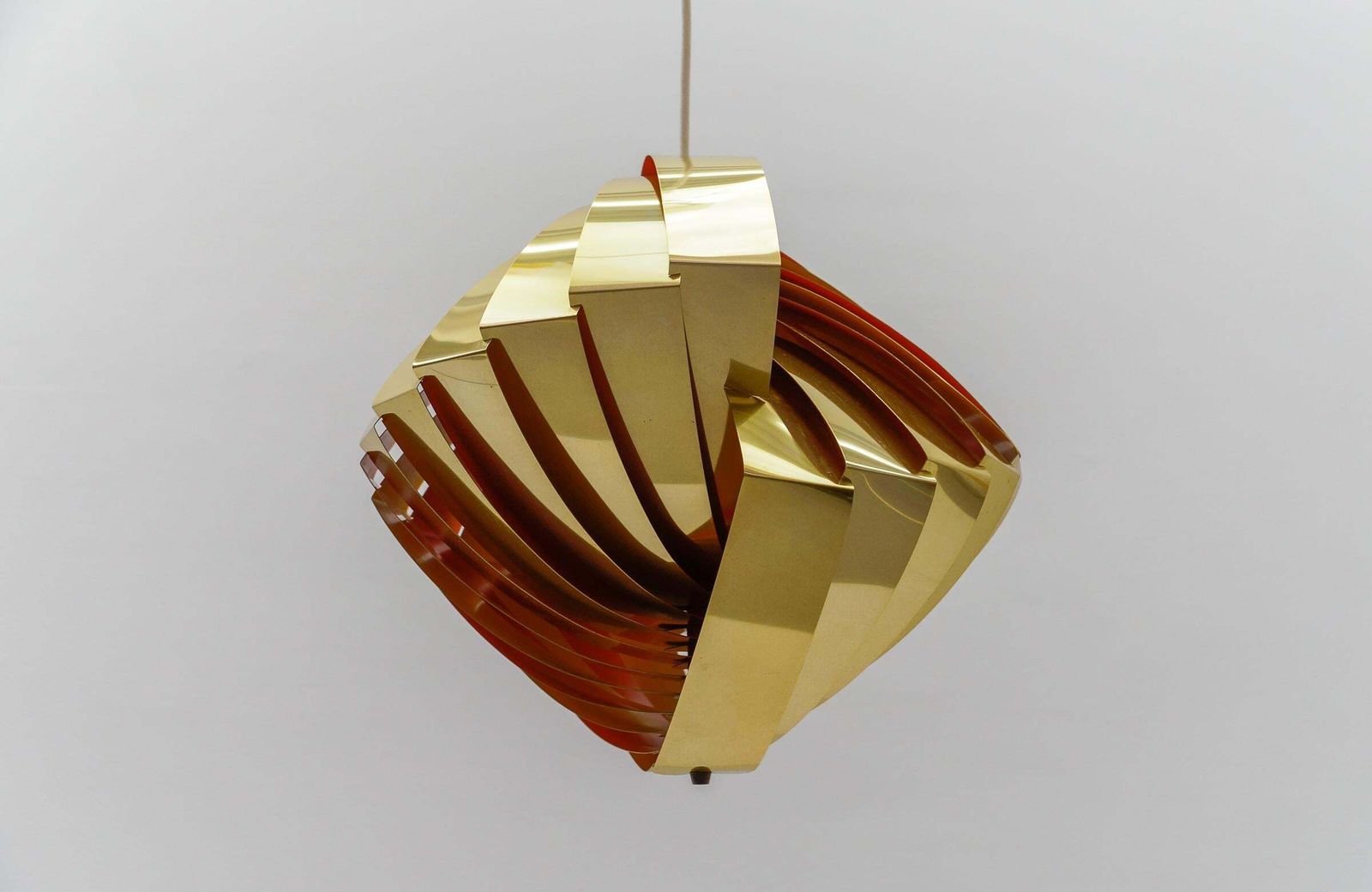 photo furniture Danish Conch Pendant Lamp By Louis Weisdorf For Lyfa, 1960s Denmark