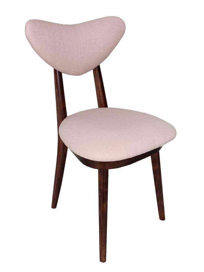 Mid Century Rozenwaterroze Hartvormige Stoel, Europa, Ca. Jaren 1960 photo Meubels
