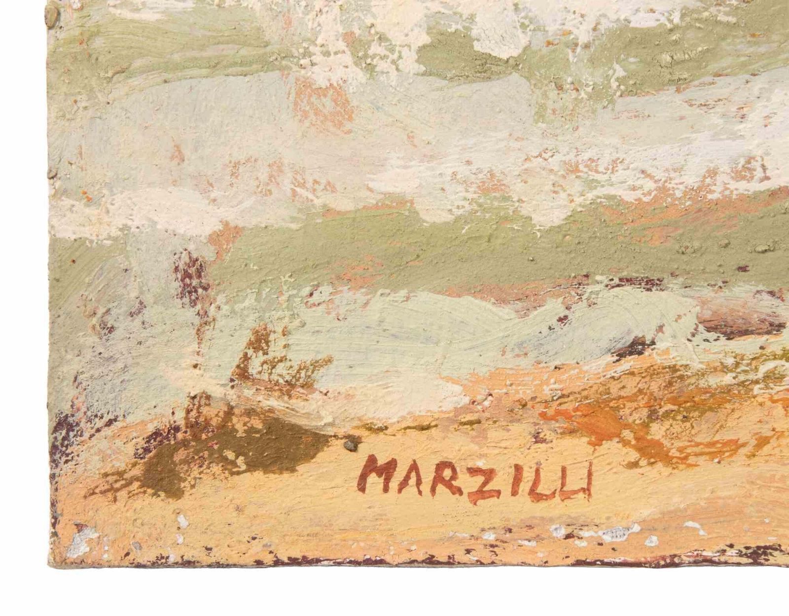 Franco Marzilliballerina With View Of Rome   Oil Painting By Franco Marzilli   1970s1970s photo Art
