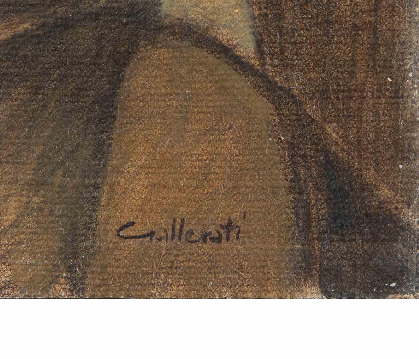 Alberto Galleratiin My Head, A Precise Thought   Paint By Alberto Gallerati   1970s1970s photo for sale