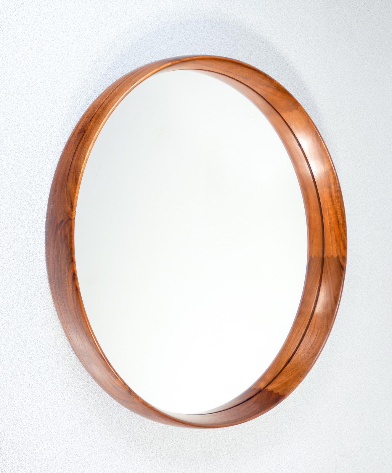 Wall Mirror, Design U. & O. Kristiansson For Vittsjö Möbel. Sweden, 1960s photo for sale