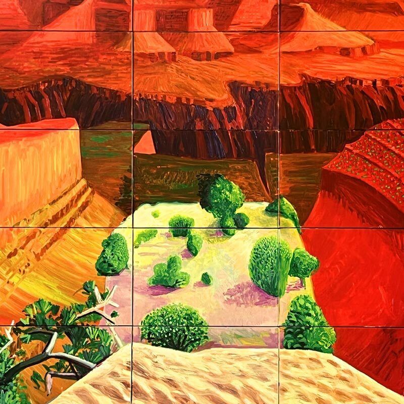 David Hockney, A Closer Grand Canyon, 2011 photo for sale