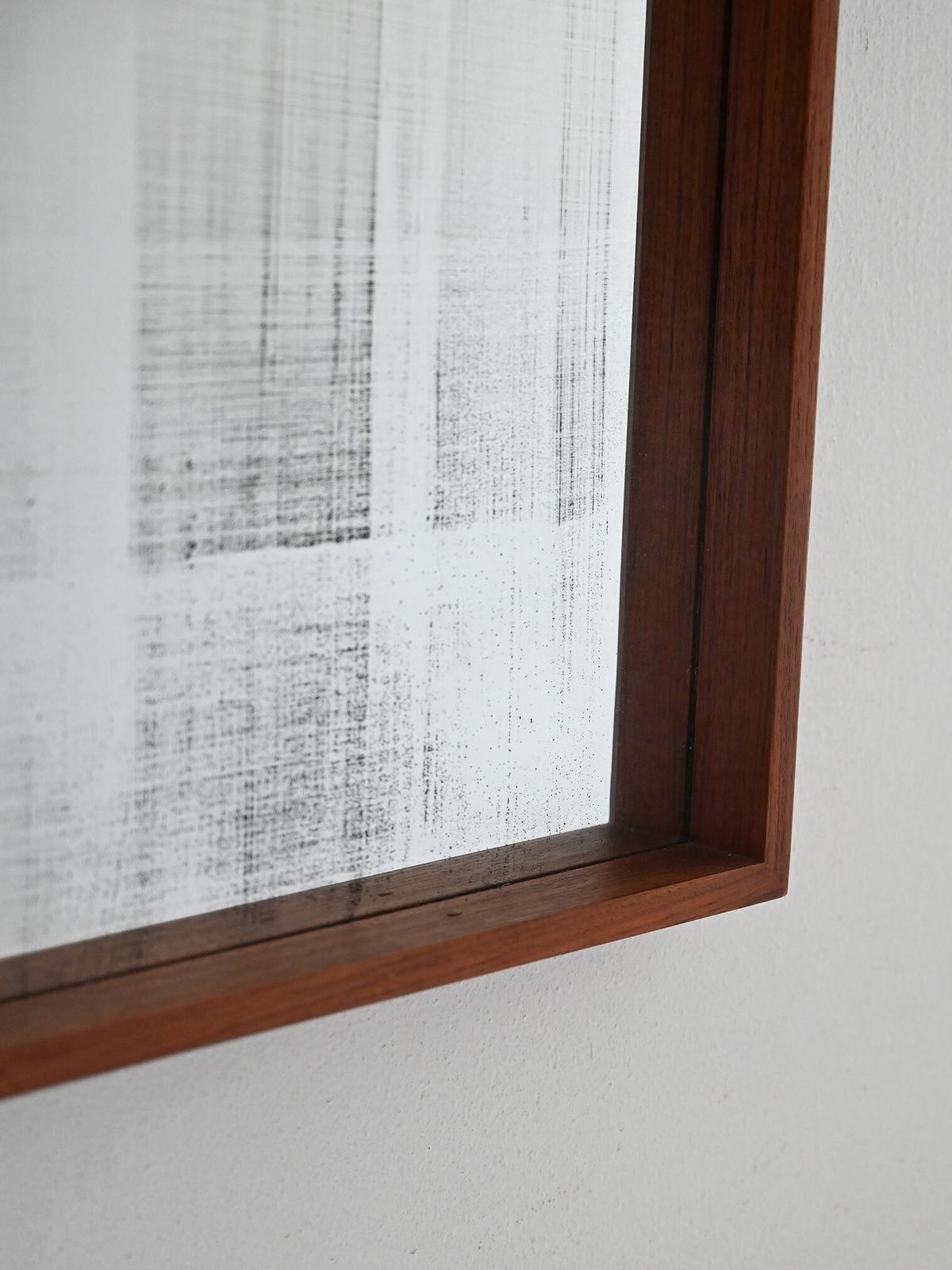 Scandinavian 1970s Teak Mirror In Minimalist Style photo furniture