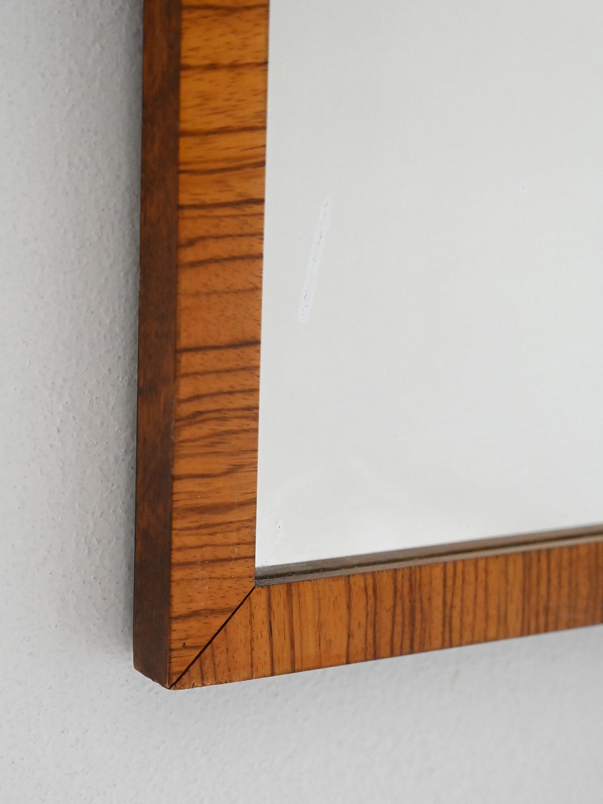 Scandinavian Deco Mirror In Birch Root photo for sale