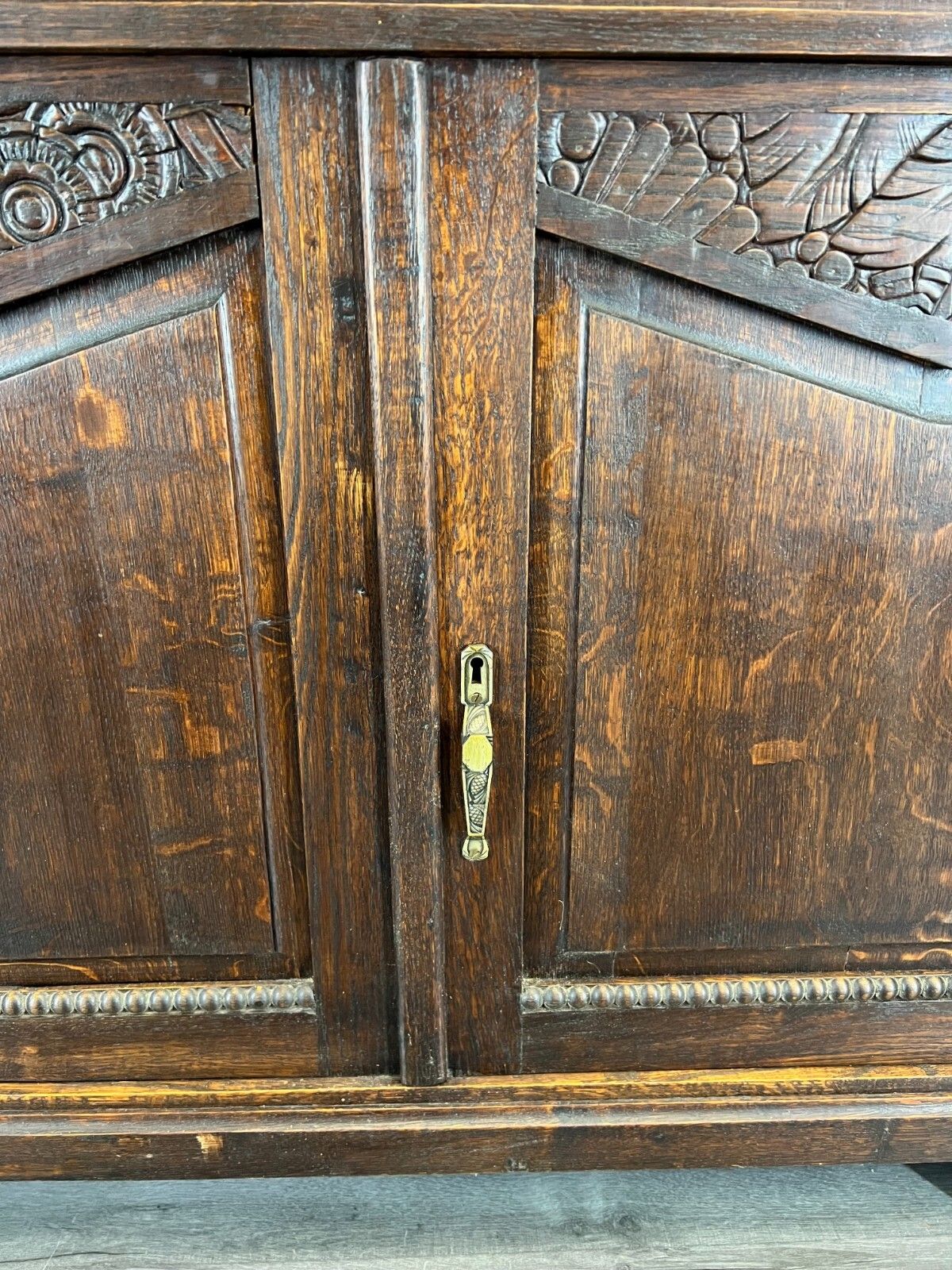 French Antique Marble  Topped Chest Of Drawers / Sideboard (Lot 2227) photo vinterior