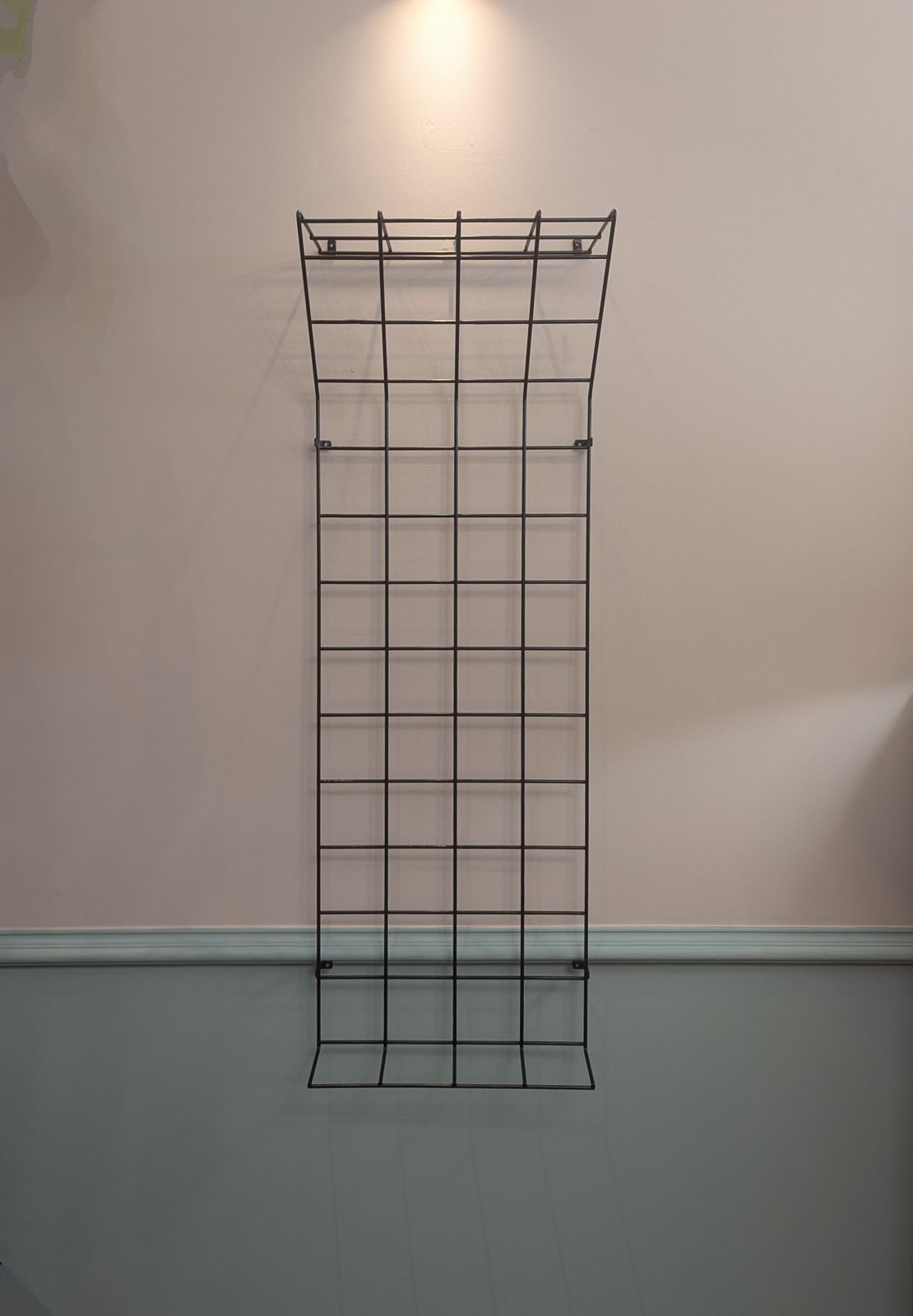 Mid 20th Century Wall Mounted Wire Coat Rack By Karl Fichtel Manufactured By Drahtwerke Erlau