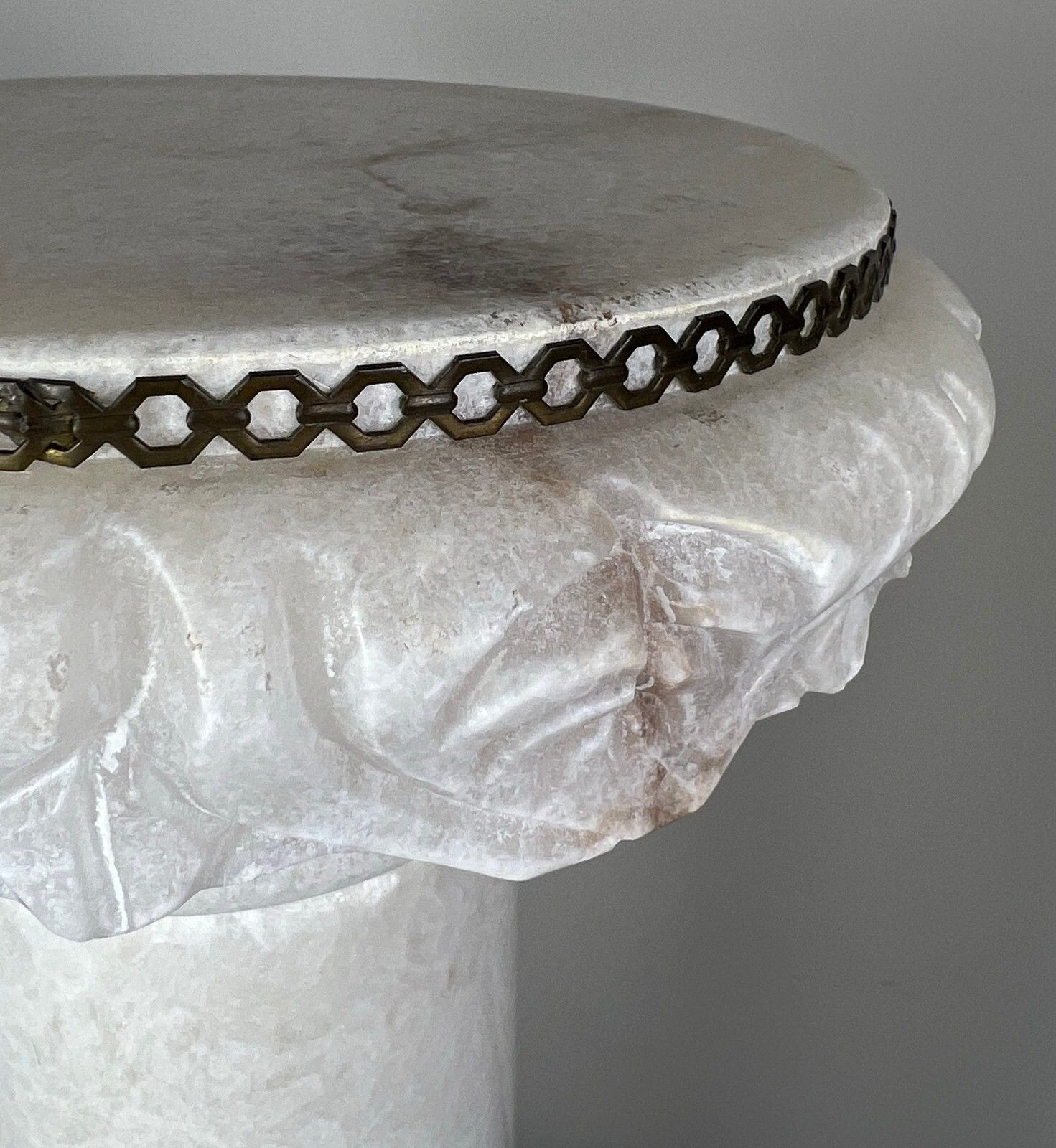 photo for sale Stunning French Lighting Column Mounted On Brass Paws (Lot 5087)