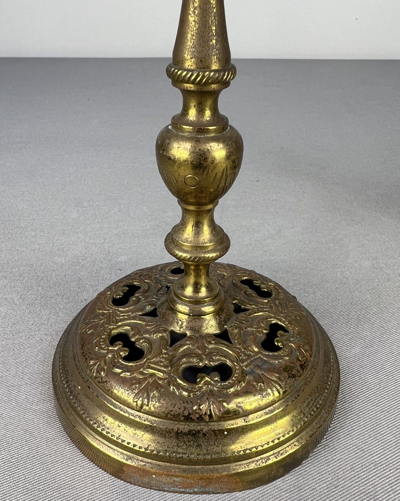 Amazing Pair Of French Vintage Candle Holders (Lot 5180) photo furniture