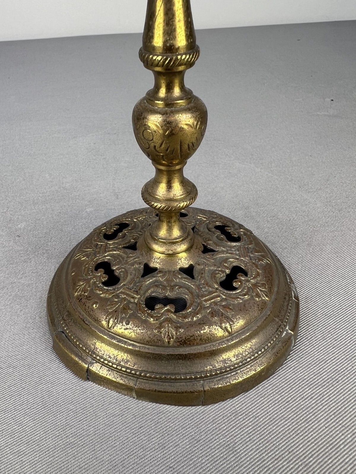 Amazing Pair Of French Vintage Candle Holders (Lot 5180) photo 99.0