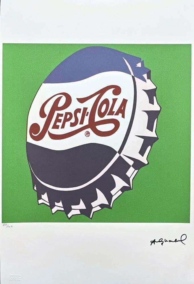 Andy Warhol, Pepsi Cola Green , 1980s, Lithograph