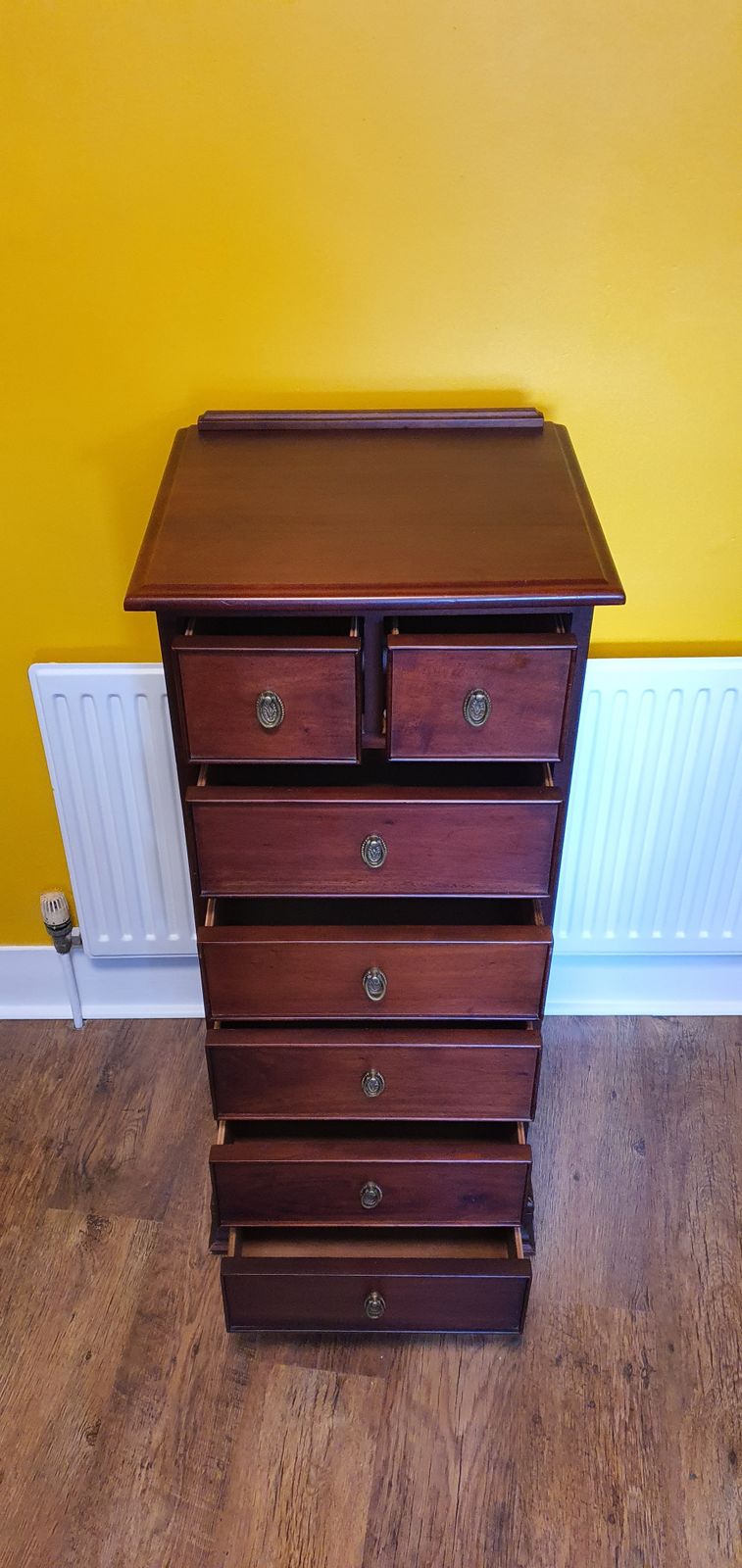 Mahogany Tall Boy Chest Of Drawers photo furniture