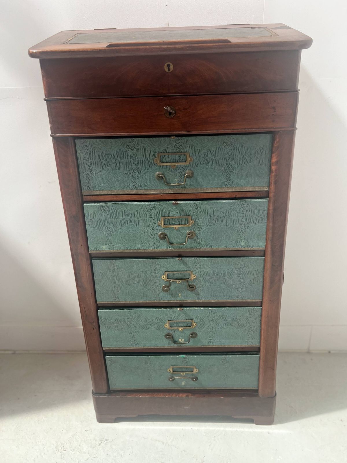 Antique 19th Century Notary's Clerk's Desk photo vintage