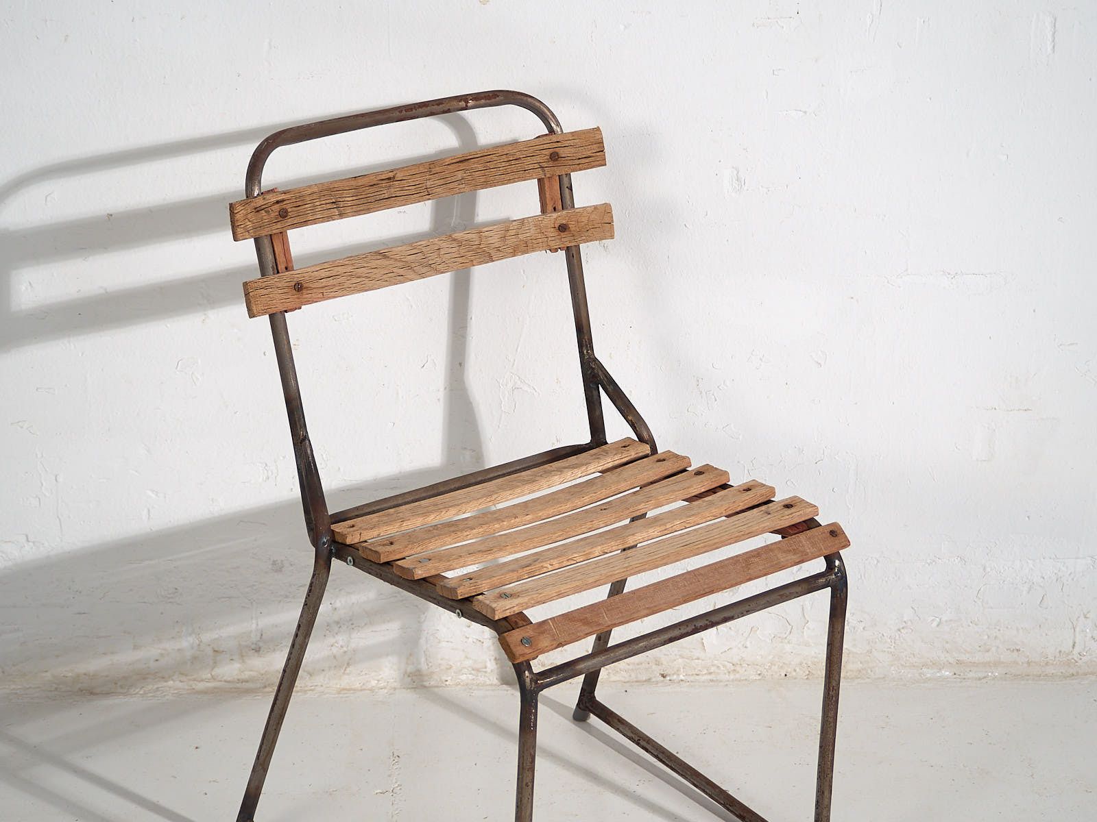 photo furniture Antique Outdoor Chairs (C.1920). Set Of 2 Pieces #1