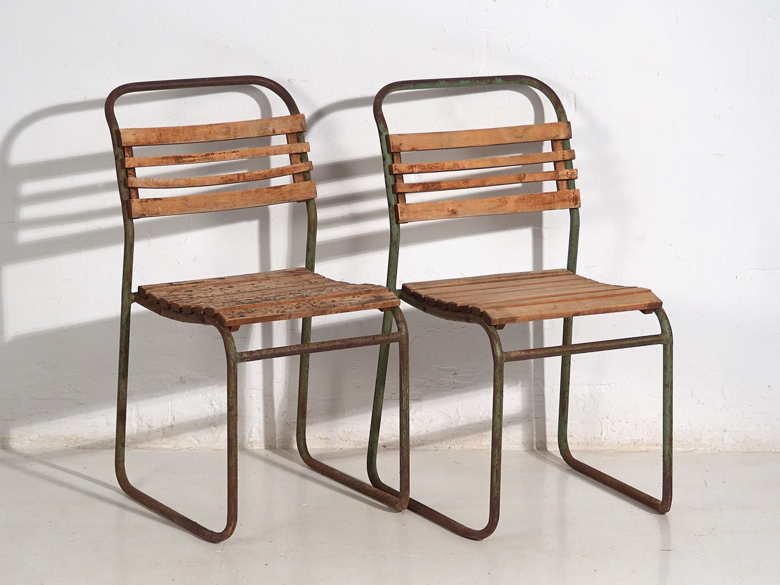 Antique Garden Chairs (C.1920). Set Of 4 Pieces #1 photo 708.0