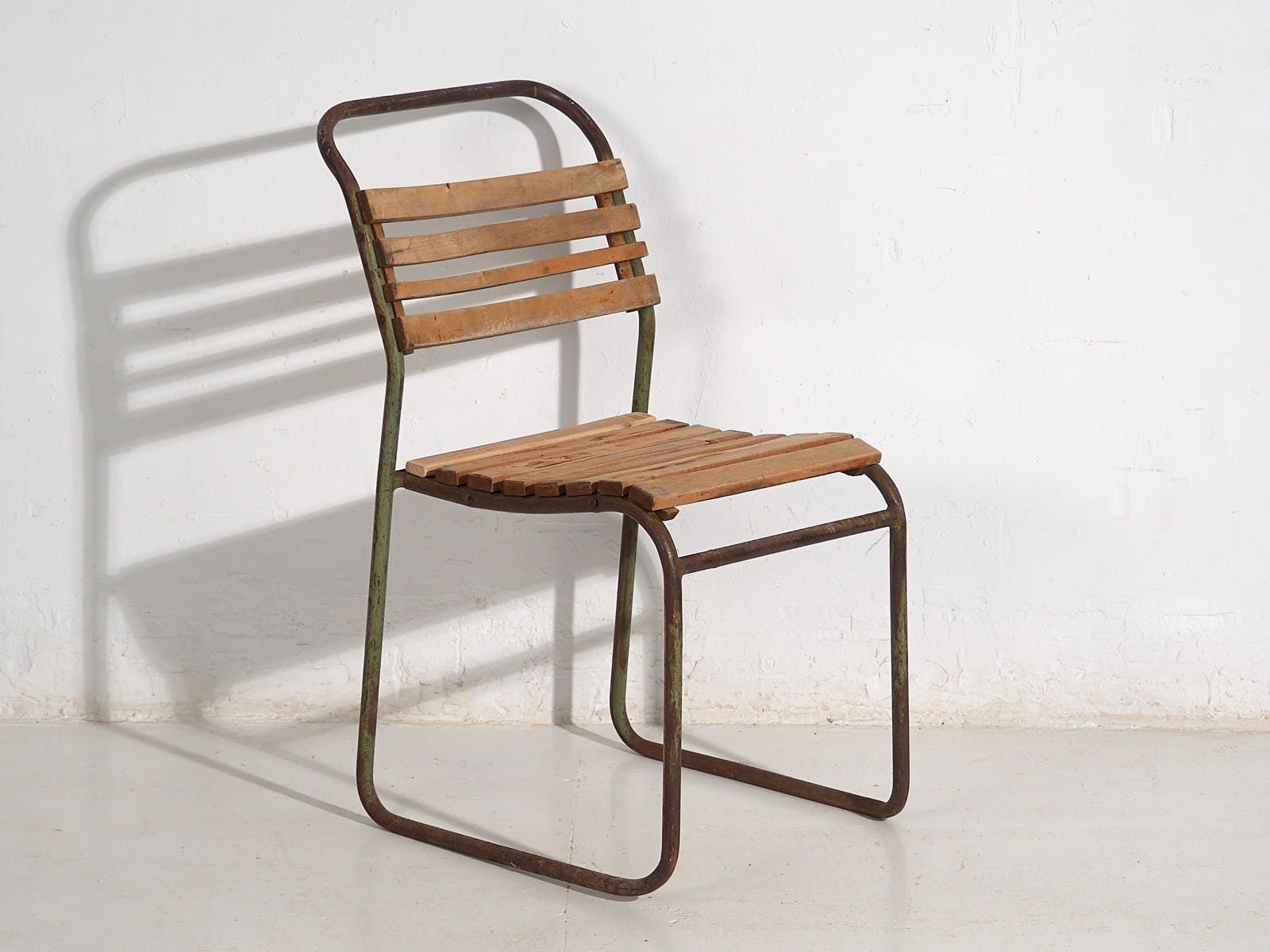 Garden Furniture Antique Garden Chairs (C.1920). Set Of 4 Pieces #1 photo
